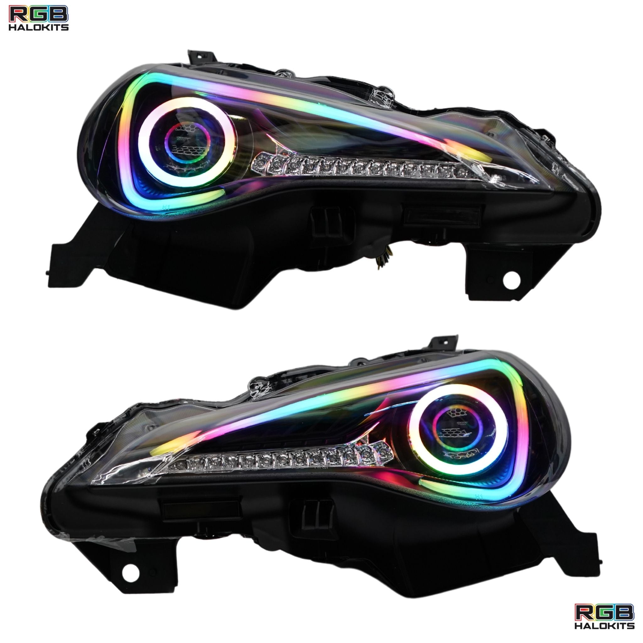 Scion FRS Spec-D Flow Series/Color Chasing DRL Boards (2012-2017) – Custom Multicolor LED Lighting by RGB Halo Kits