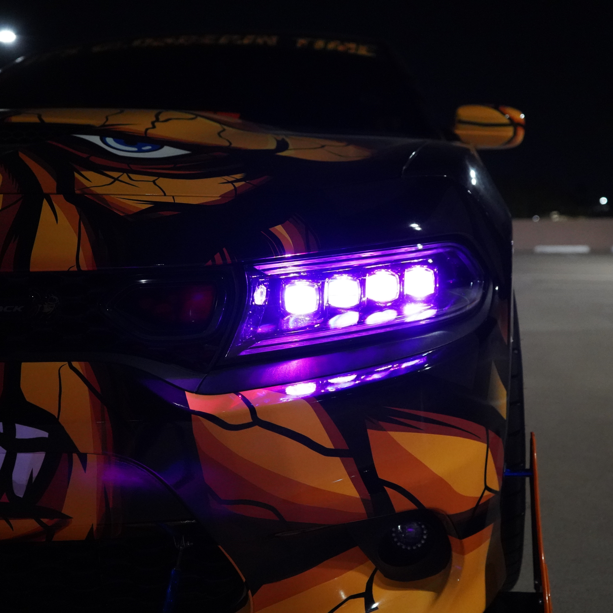 Multicolor Demon Eyes | Dual Intensity RGBW – Custom Multicolor LED Lighting by RGB Halo Kits
