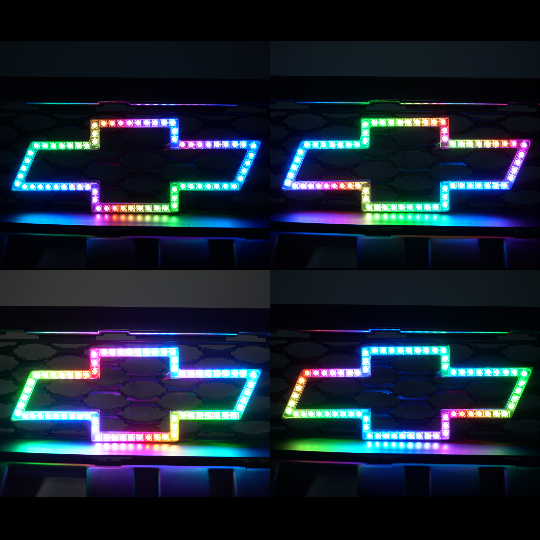 Chevrolet LED Emblem (Multicolor) 2007-2023 – Custom Multicolor LED Lighting by RGB Halo Kits