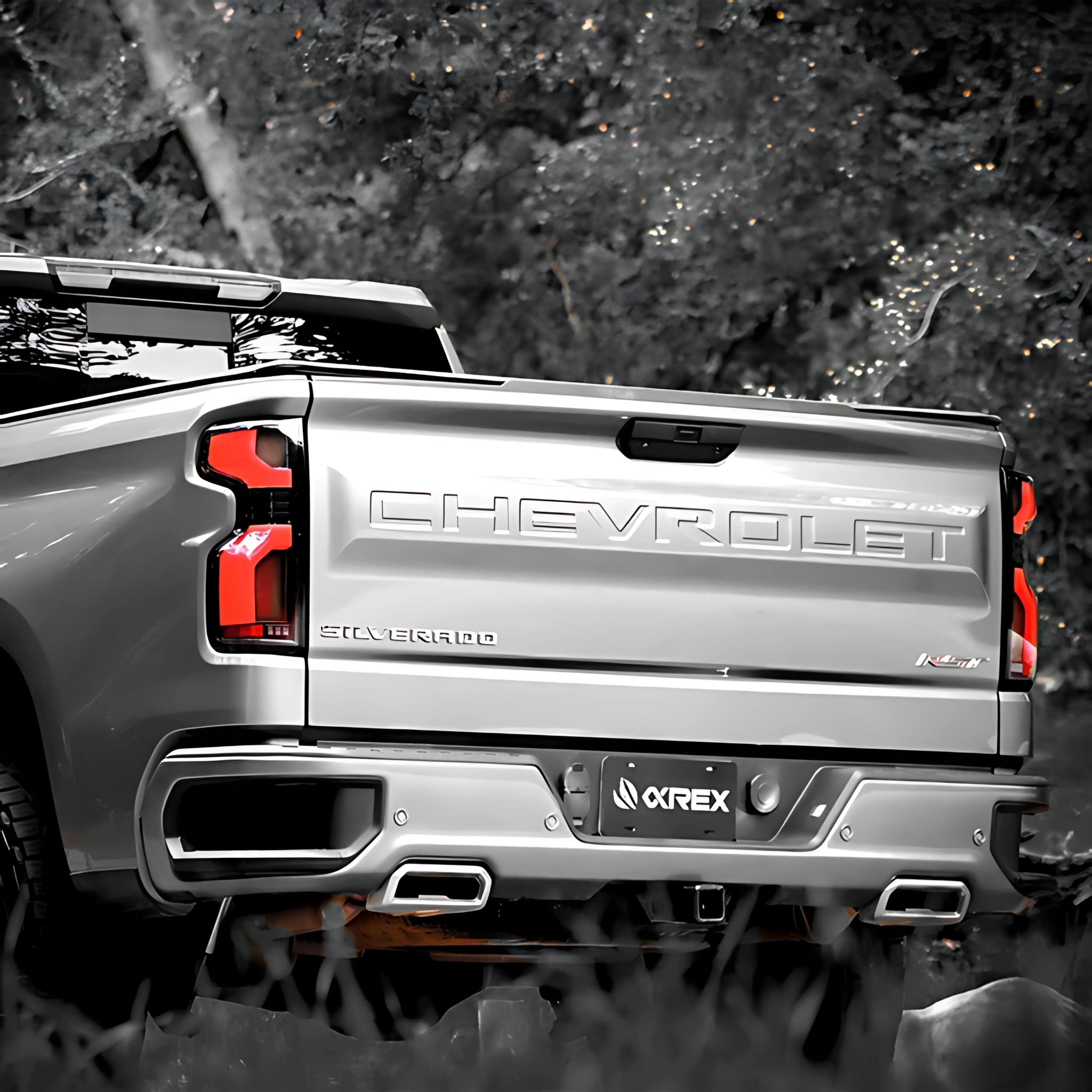 Chevrolet Silverado (2019-2024) Tail Lights | Alpharex – Custom Multicolor LED Lighting by RGB Halo Kits