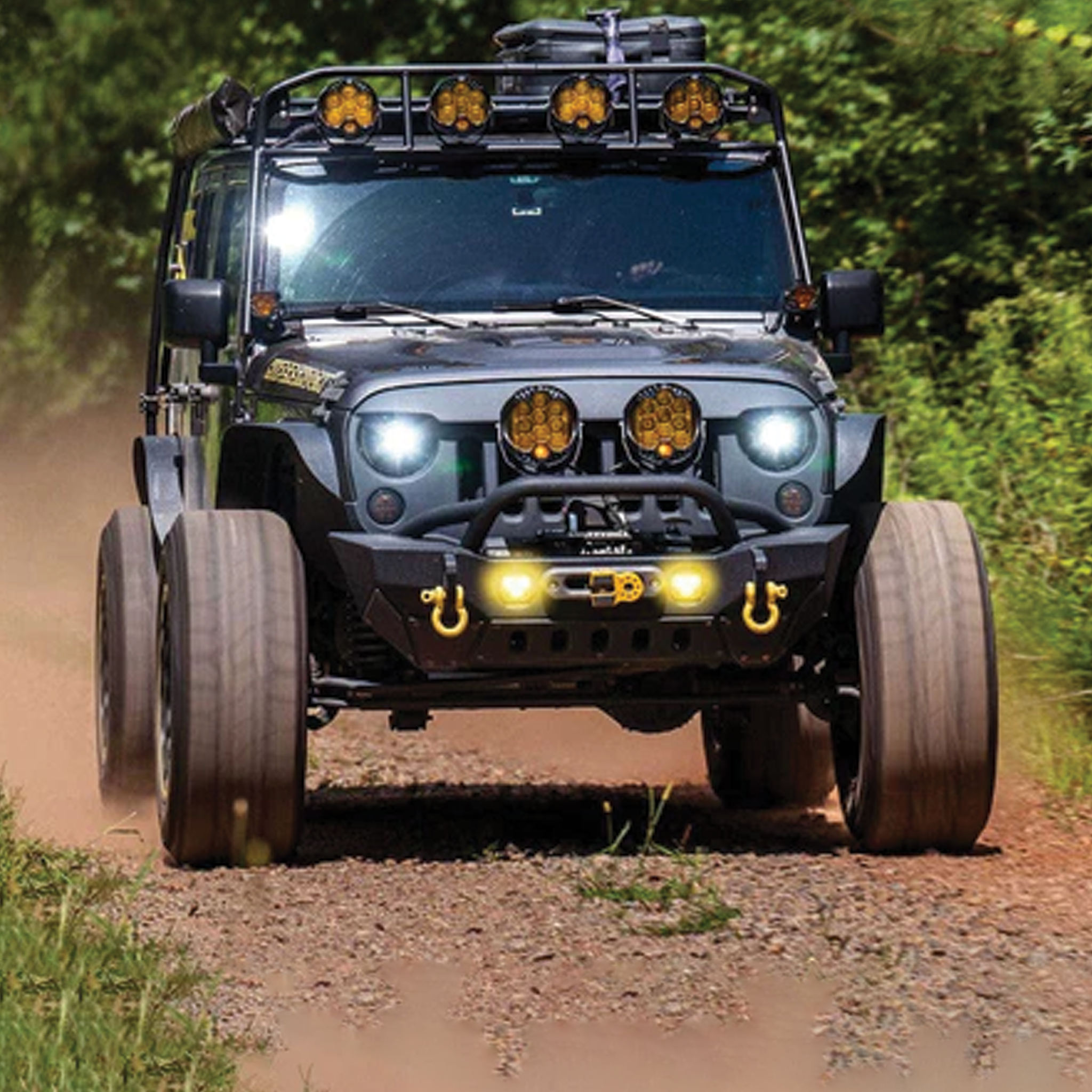 JEEP WRANGLER (JK): SUPER7 HEADLIGHTS (2007 - 2017) – Custom Multicolor LED Lighting by RGB Halo Kits