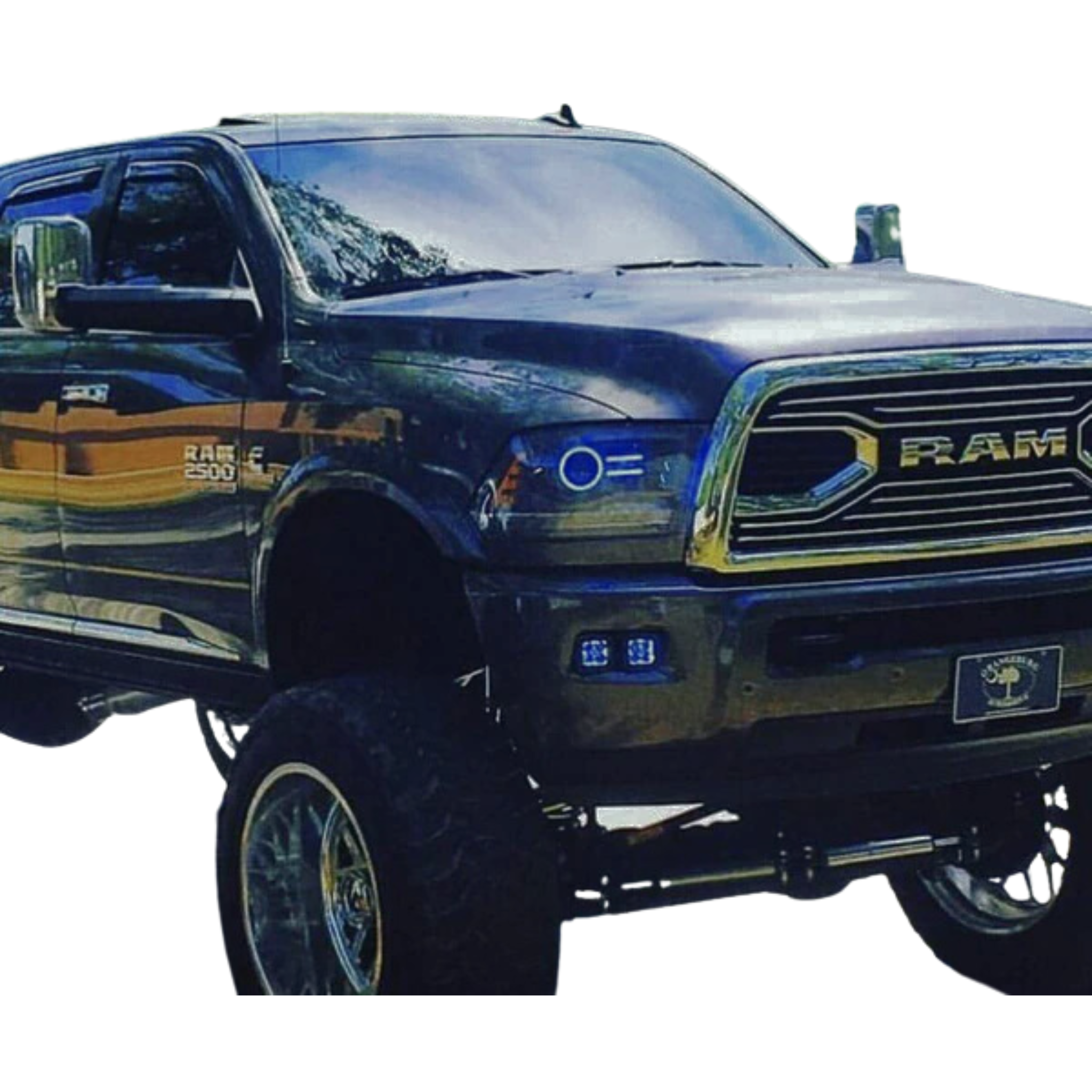 Ram Projector Multicolor Halo Kit (2009-2015) – Custom Multicolor LED Lighting by RGB Halo Kits