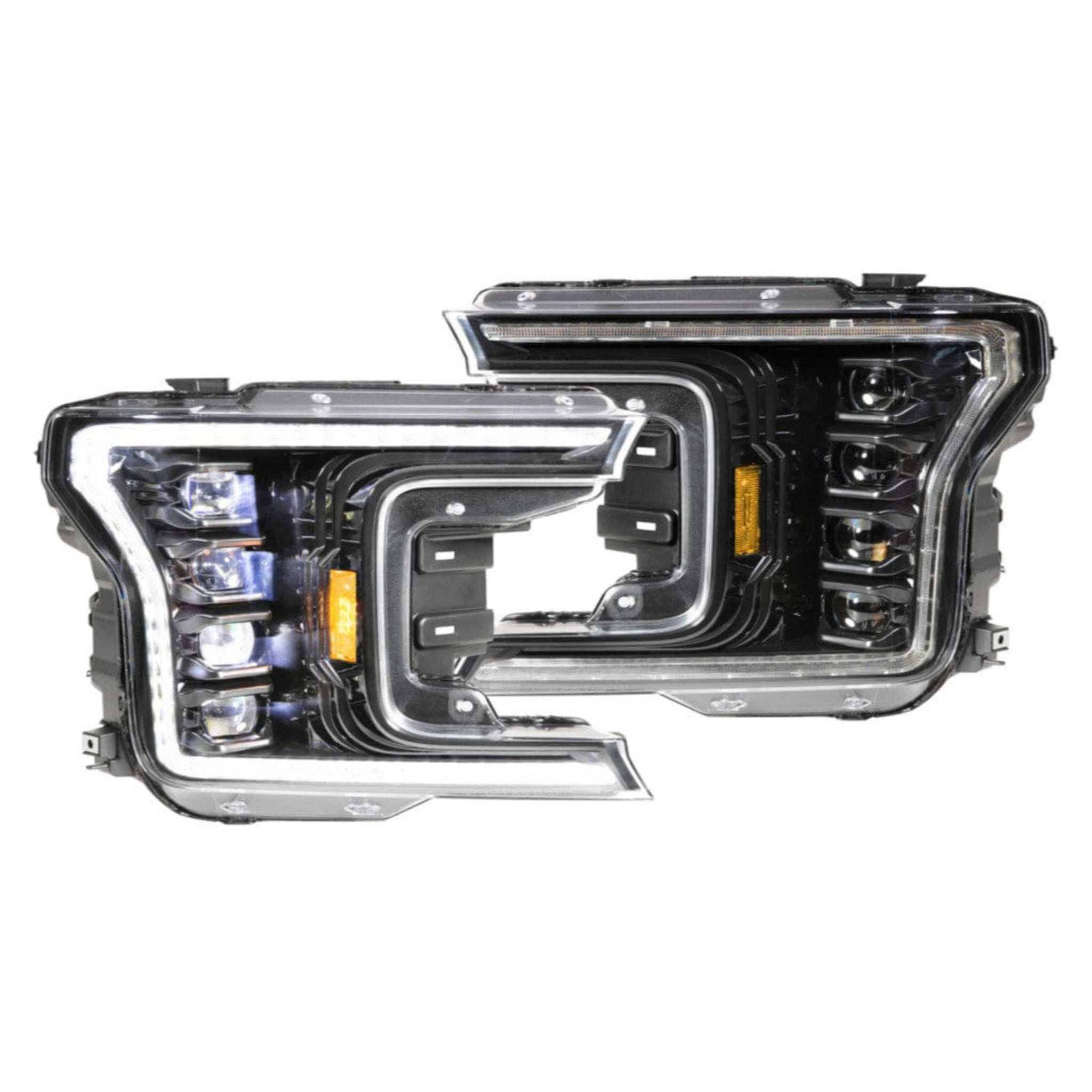 Ford F150: LED Headlights (2018 - 2020) | XB – Custom Multicolor LED Lighting by RGB Halo Kits