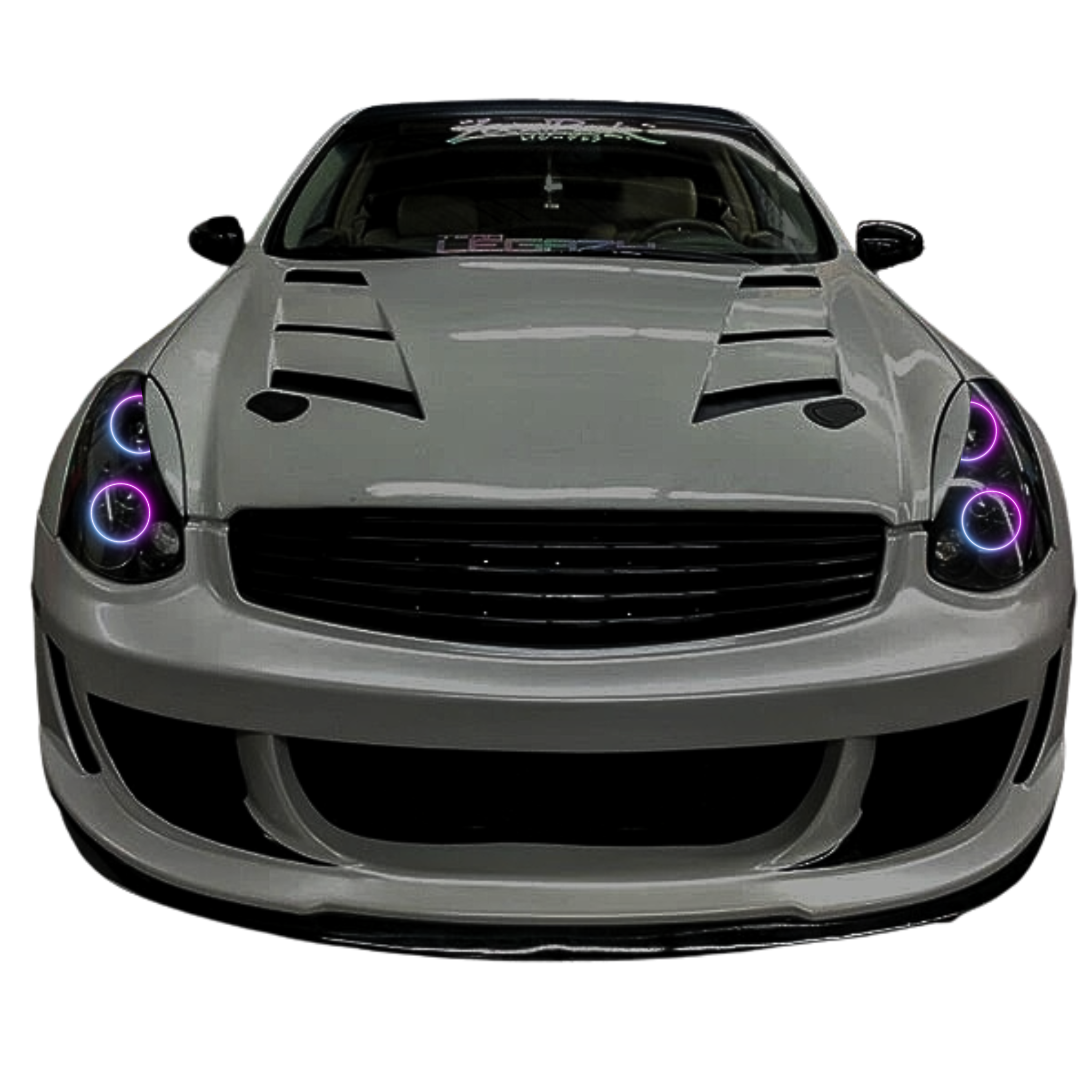 Infiniti G35 Coupe Multicolor Halo Kit (2003-2005) – Custom Multicolor LED Lighting by RGB Halo Kits