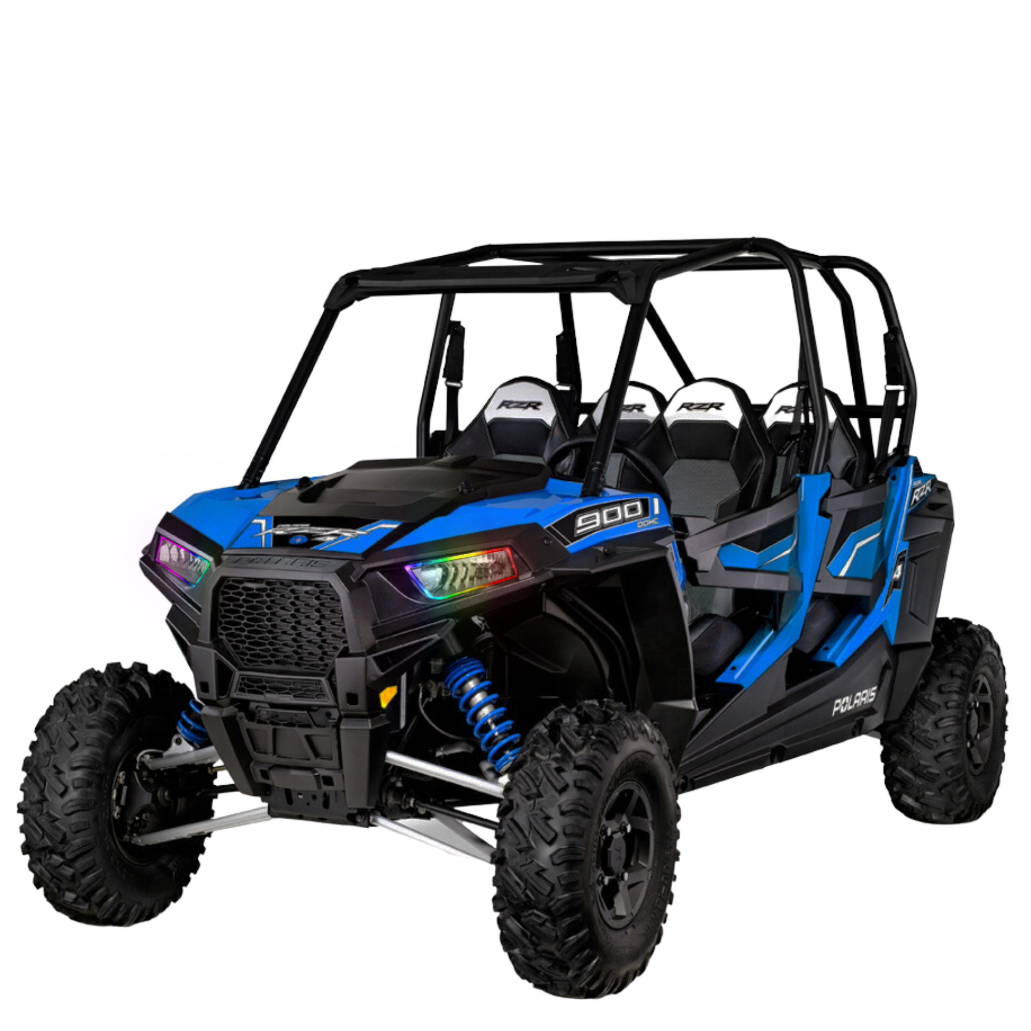 Polaris RZR 900/1000 Multicolor Flow Series Halo Kit (2014-2021) – Custom Multicolor LED Lighting by RGB Halo Kits
