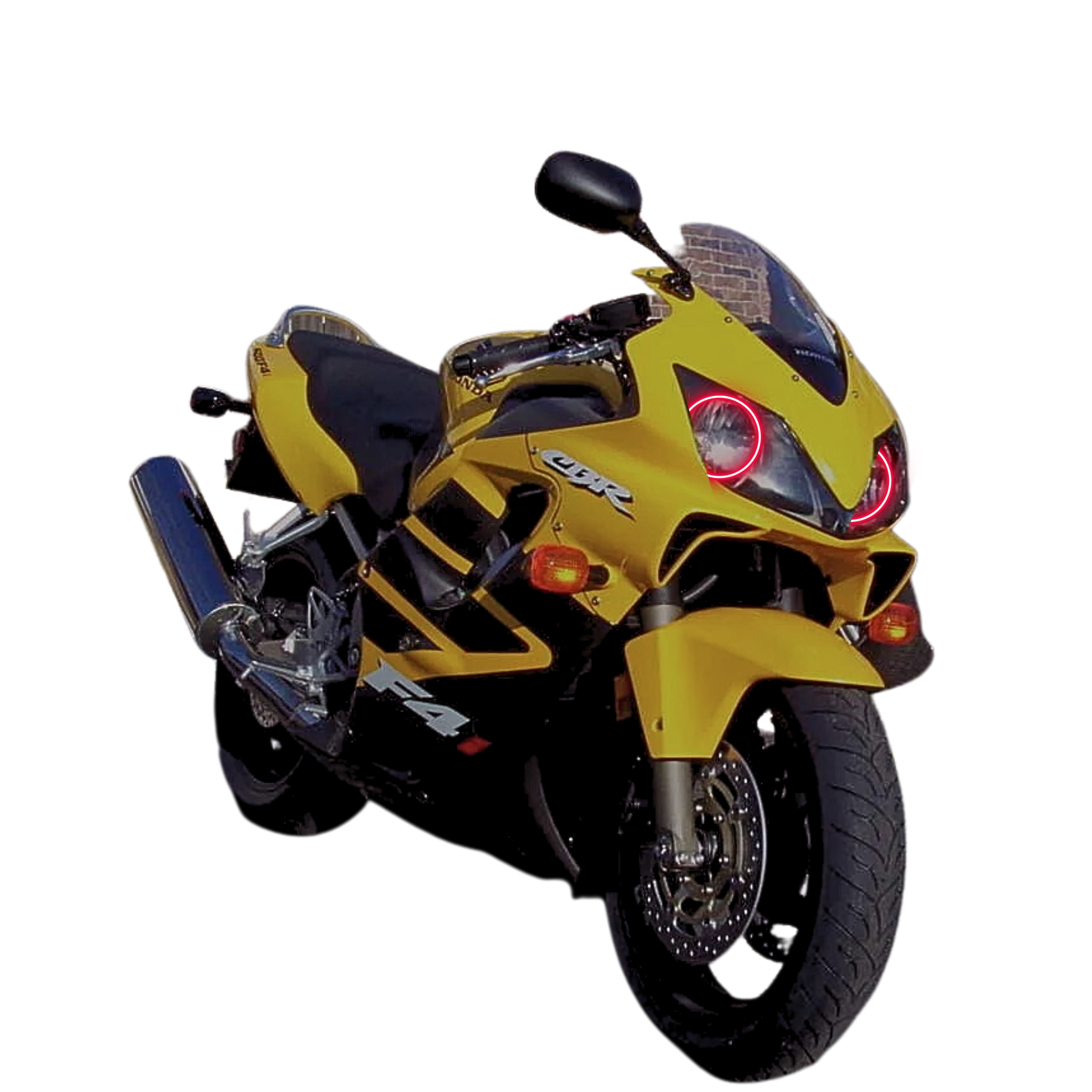 Honda CBR600F4I Multicolor Halo Kit (2001-2006) – Custom Multicolor LED Lighting by RGB Halo Kits