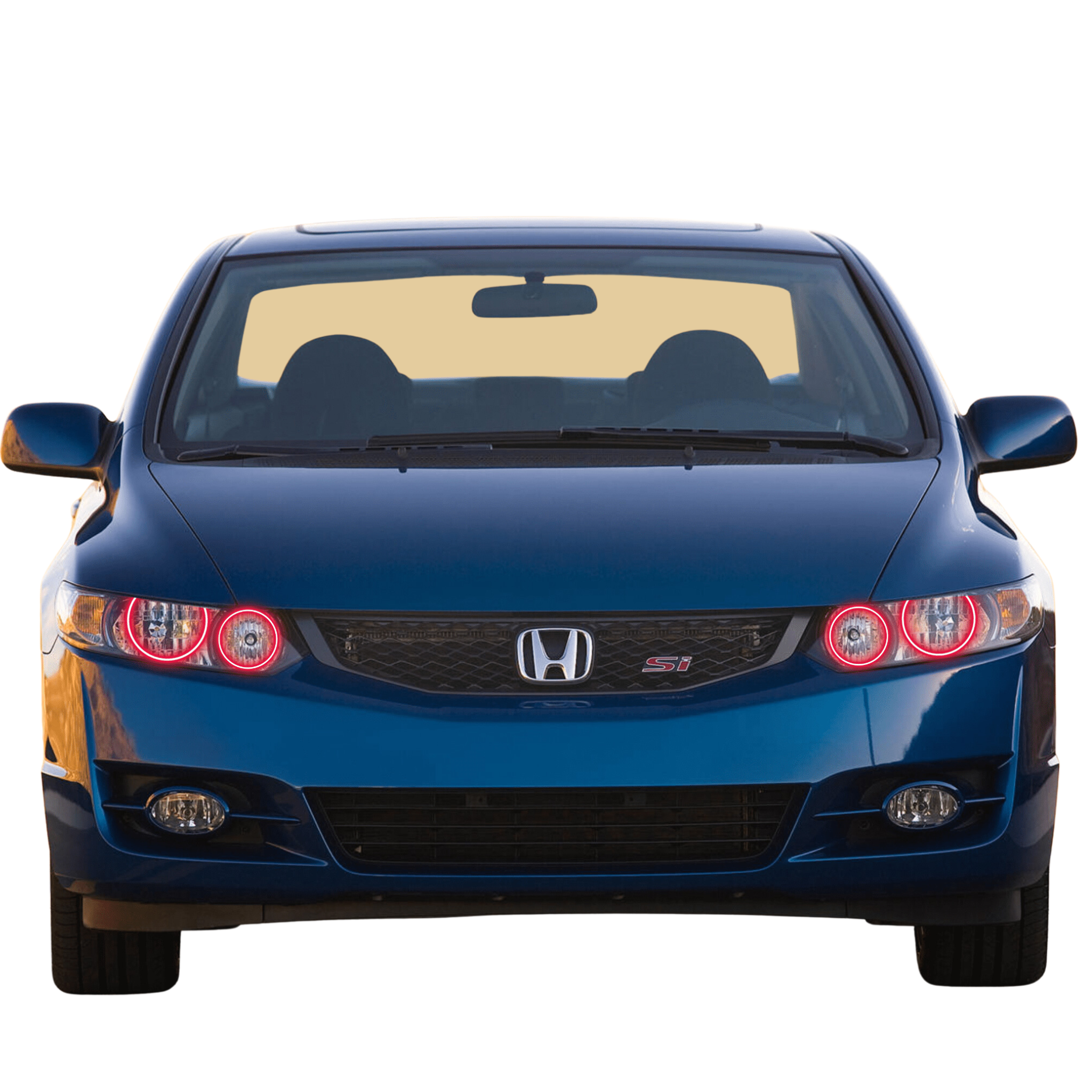 Honda Civic Coupe Multicolor Halo Kit (2009-2011) – Custom Multicolor LED Lighting by RGB Halo Kits
