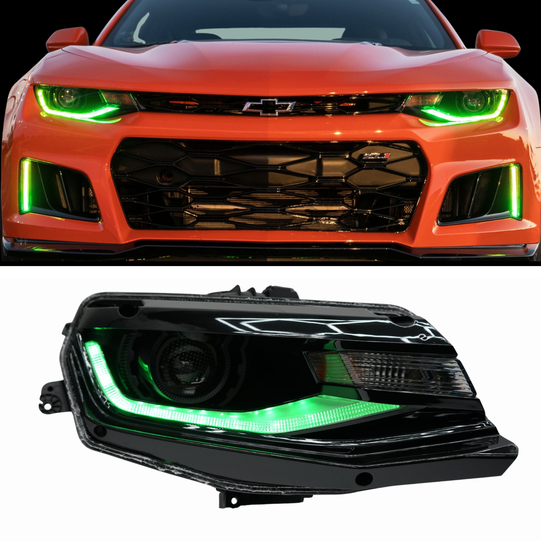 Chevrolet Camaro Multicolor DRL Boards (2016-2018) – Custom Multicolor LED Lighting by RGB Halo Kits