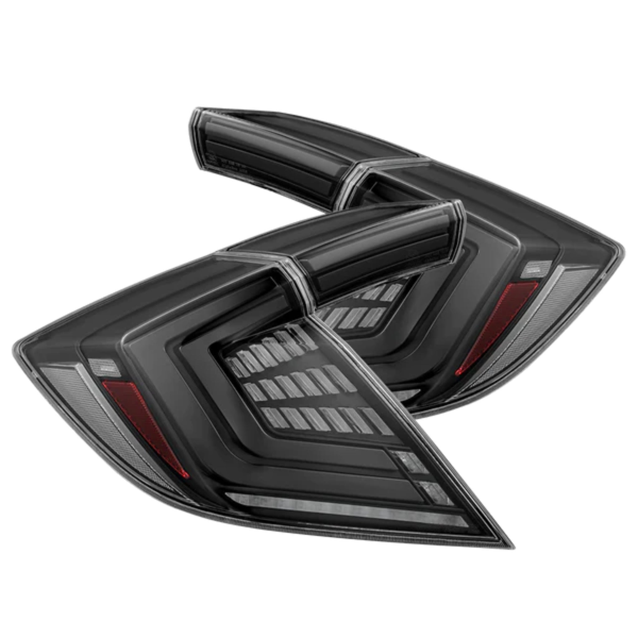Honda Civic Hatchback (2016-2021) NOVA-Series Prismatic LED Tail Lights | Alpharex – Custom Multicolor LED Lighting by RGB Halo Kits
