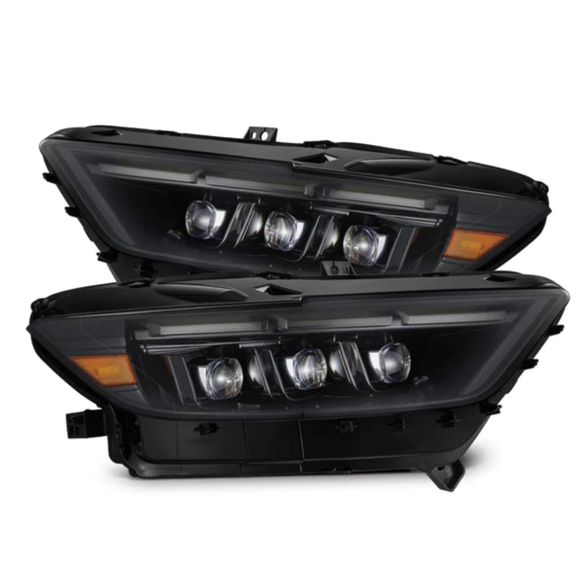 Ford Mustang (2015-2017) / Mustang Shelby (2018-2020) GT350/GT500 MK II Headlights | Alpharex – Custom Multicolor LED Lighting by RGB Halo Kits