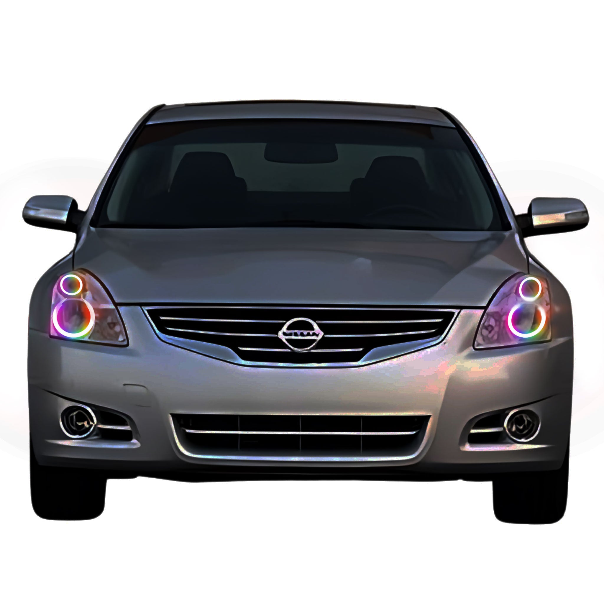 Nissan Altima Sedan Multicolor Halo Kit (2010-2012) – Custom Multicolor LED Lighting by RGB Halo Kits