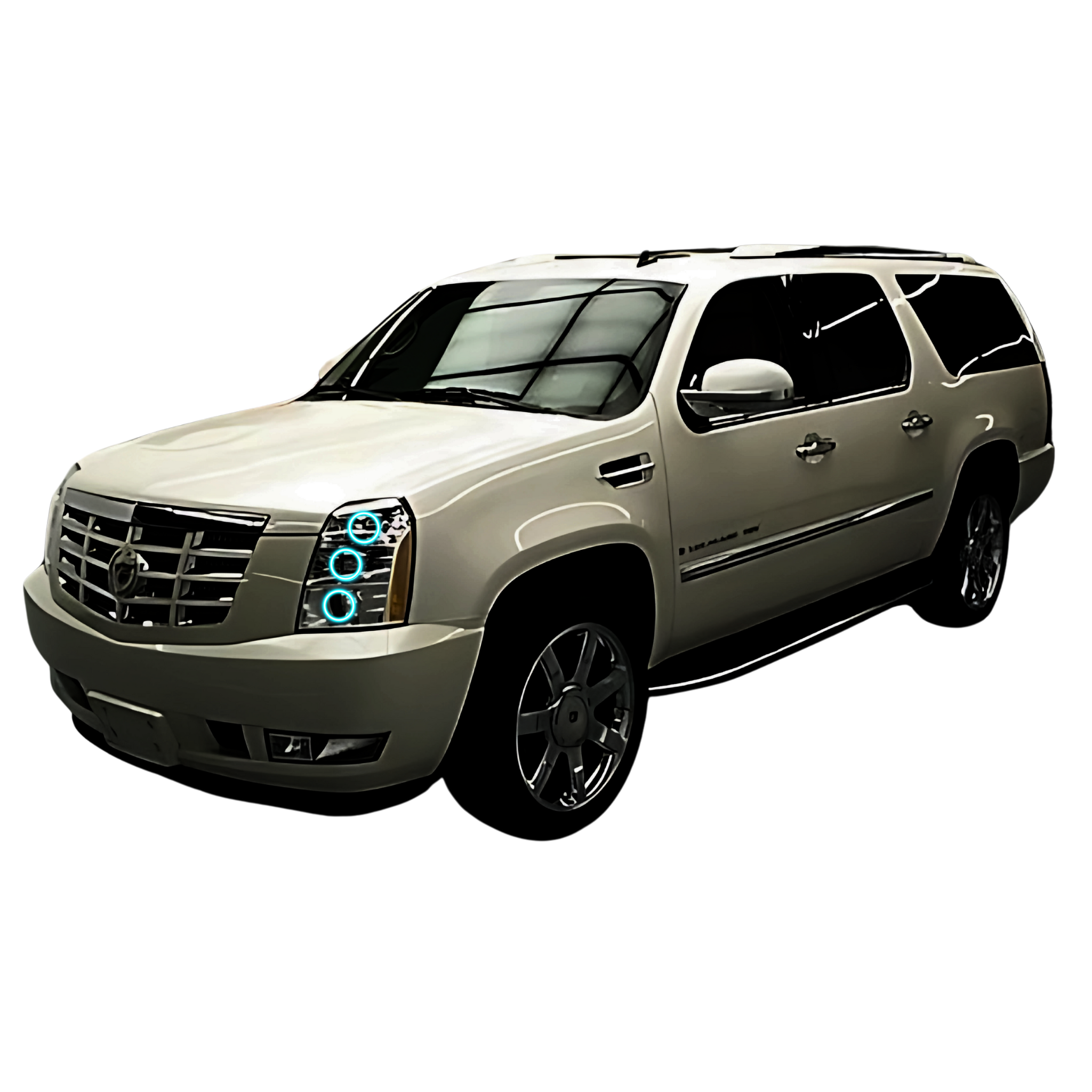 Cadillac Escalade Multicolor Halo Kit (2007-2013) – Custom Multicolor LED Lighting by RGB Halo Kits