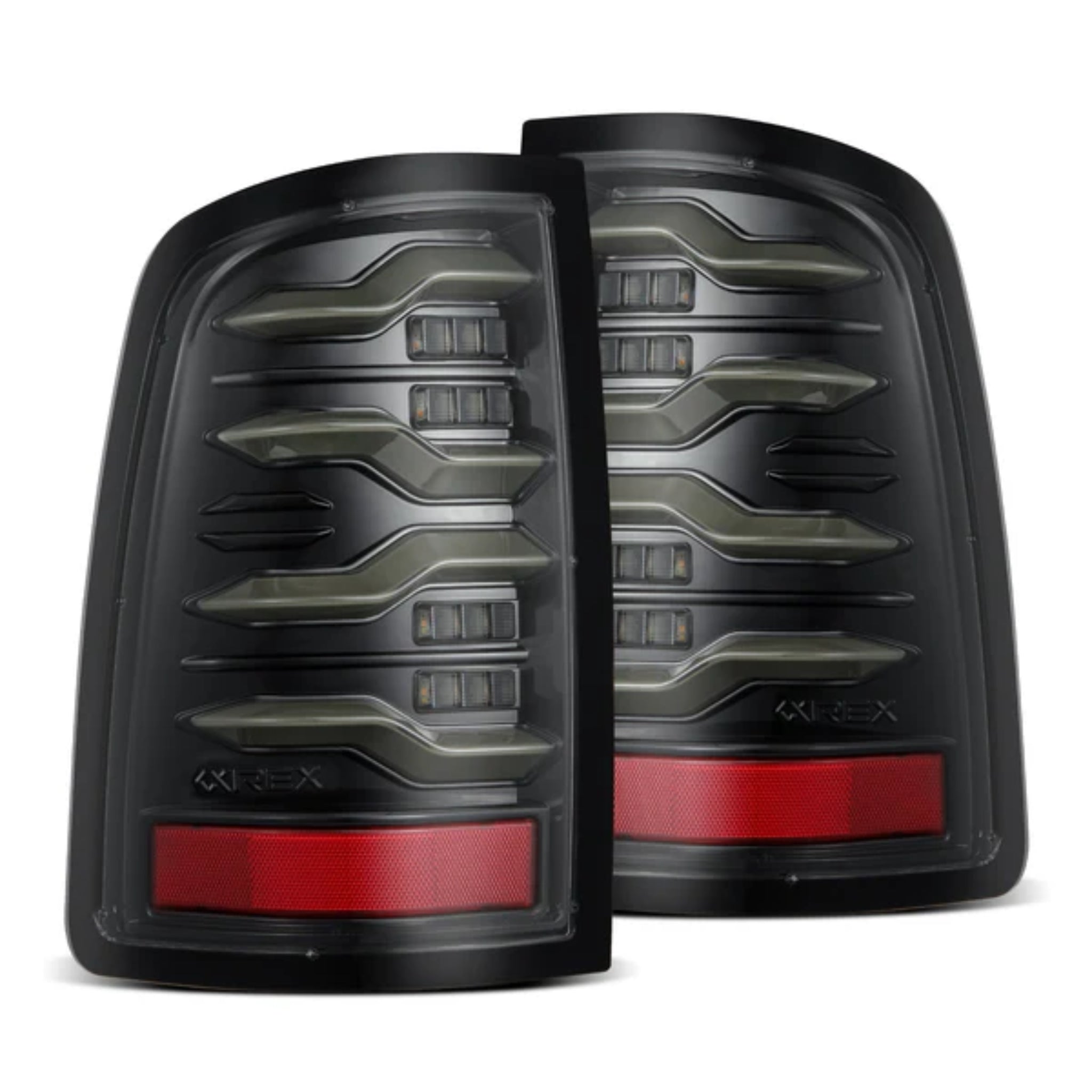 Ram 2500/3500 (2019-2024) Tail Lights | Alpharex – Custom Multicolor LED Lighting by RGB Halo Kits