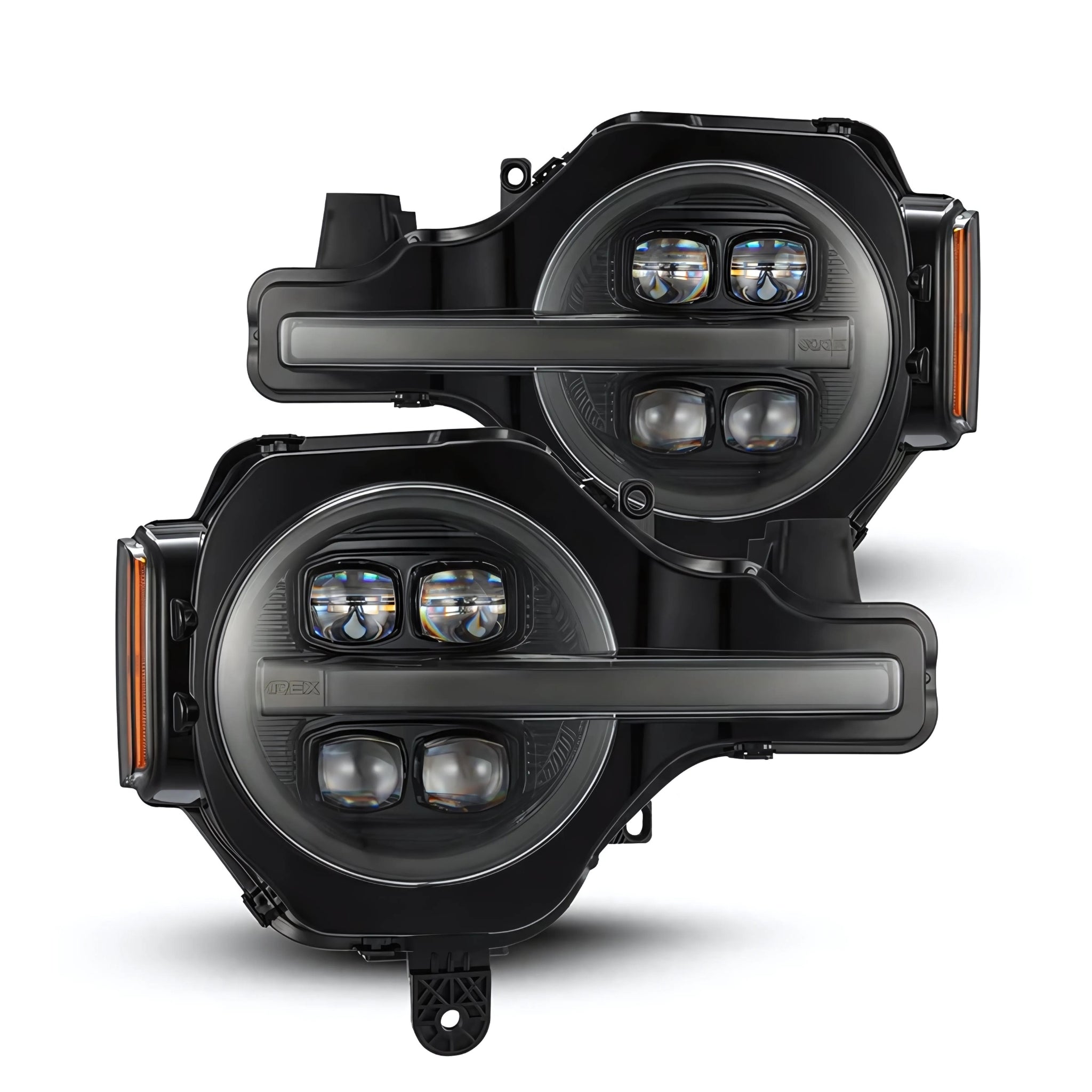 Ford Bronco (2021-2025) / Bronco Raptor (2022-2025) Headlights | Alpharex – Custom Multicolor LED Lighting by RGB Halo Kits