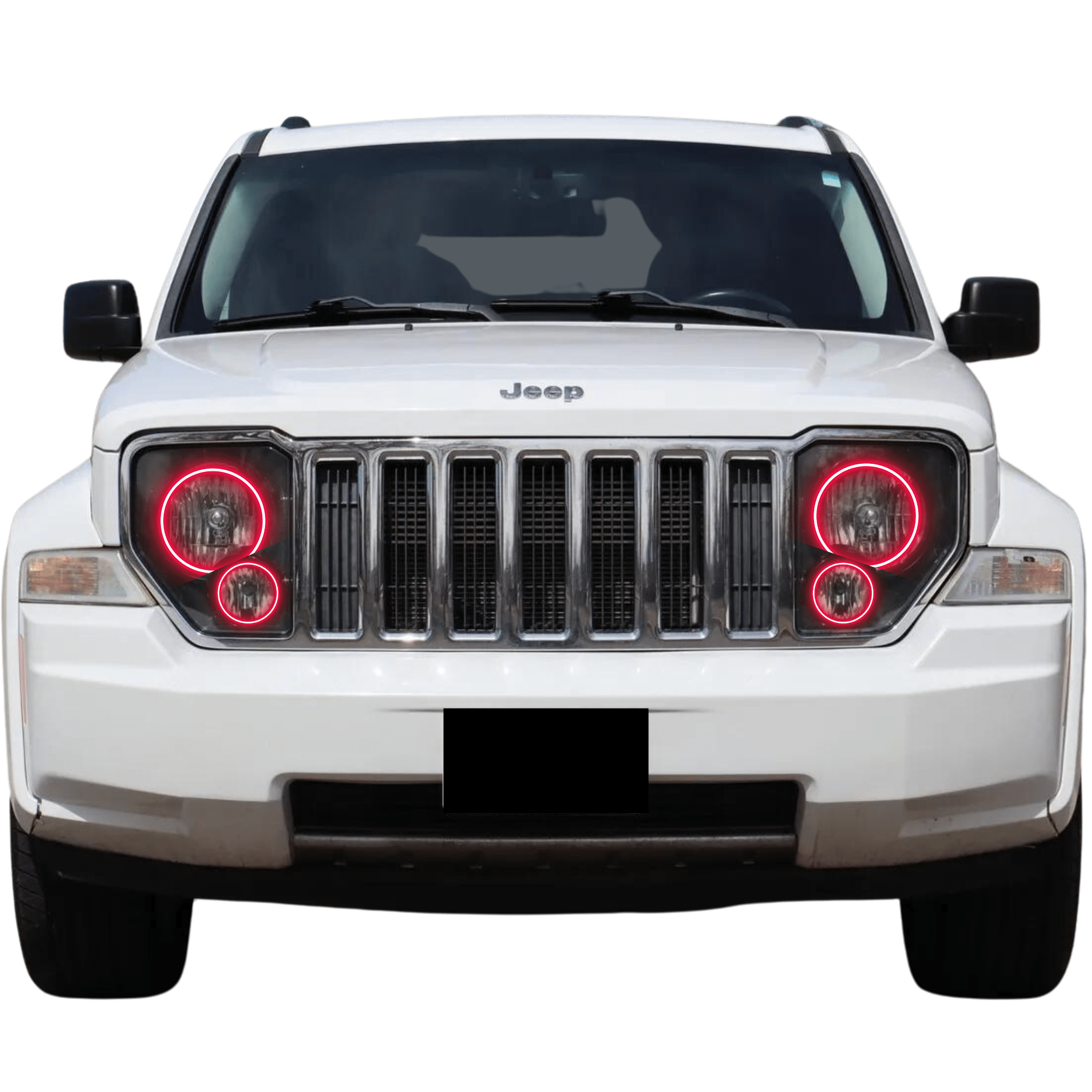 Jeep Liberty Multicolor Halo Kit (2008-2013) – Custom Multicolor LED Lighting by RGB Halo Kits