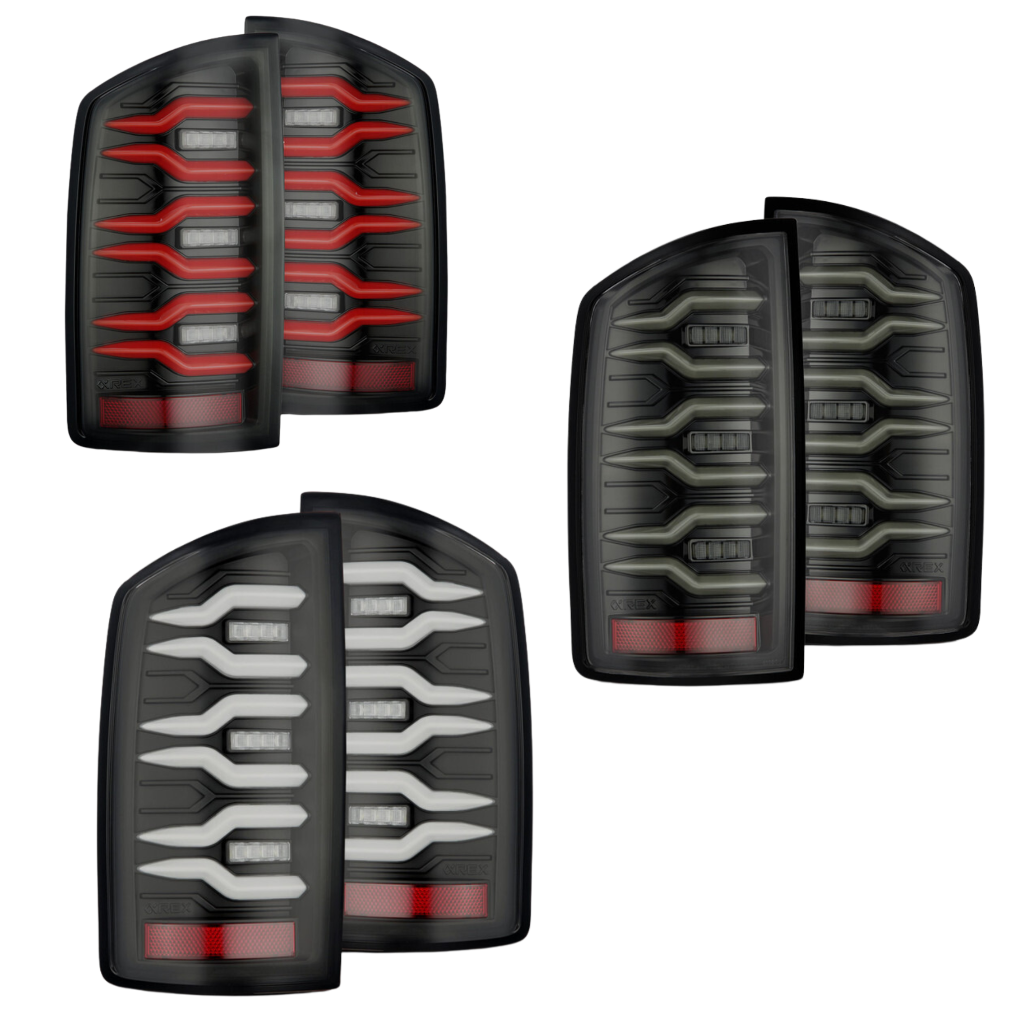 Dodge Ram LED Taillights (2002-2006) | Alpharex – Custom Multicolor LED Lighting by RGB Halo Kits