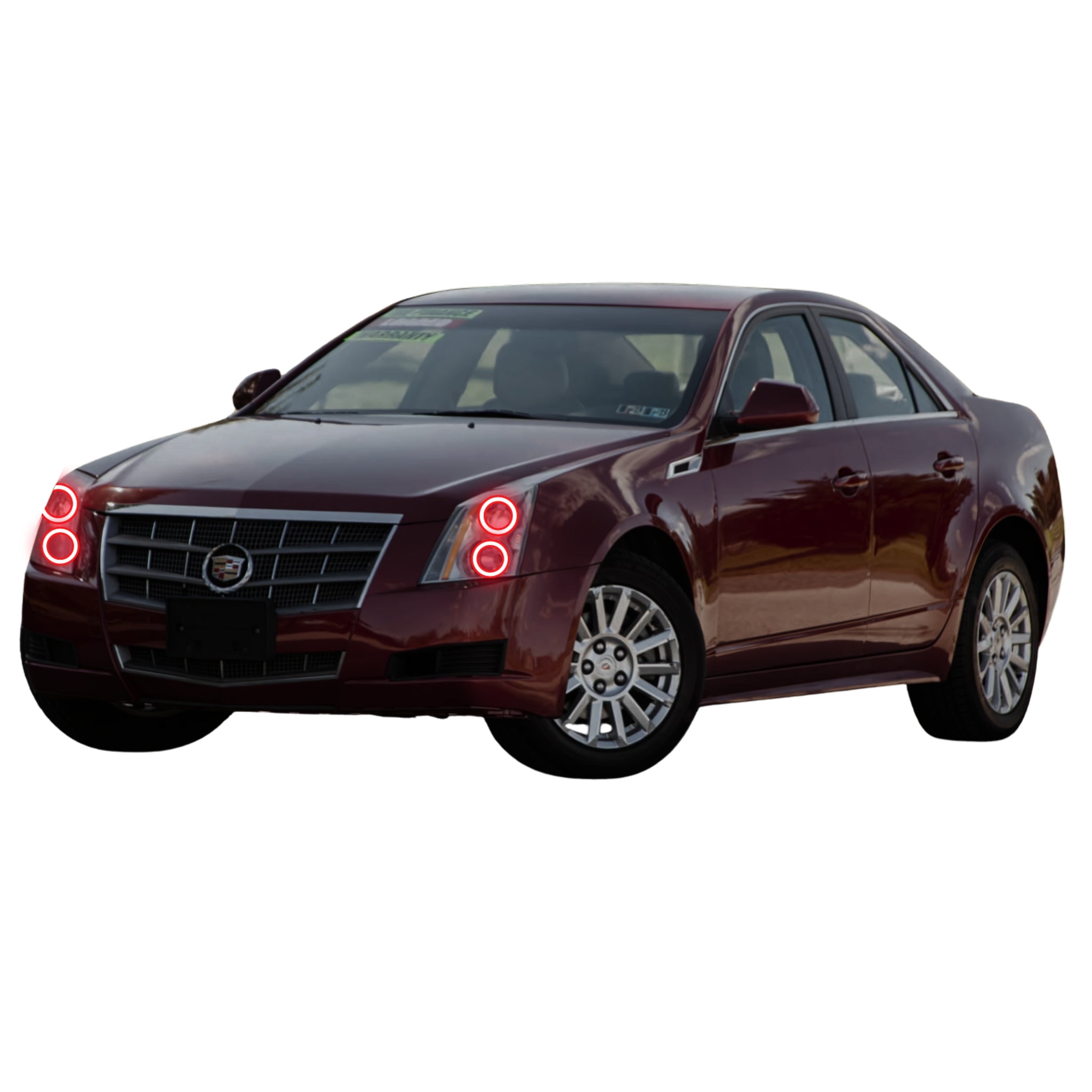 Cadillac CTS/CTS-V Sedan Multicolor Halo Kit (2008-2013) – Custom Multicolor LED Lighting by RGB Halo Kits