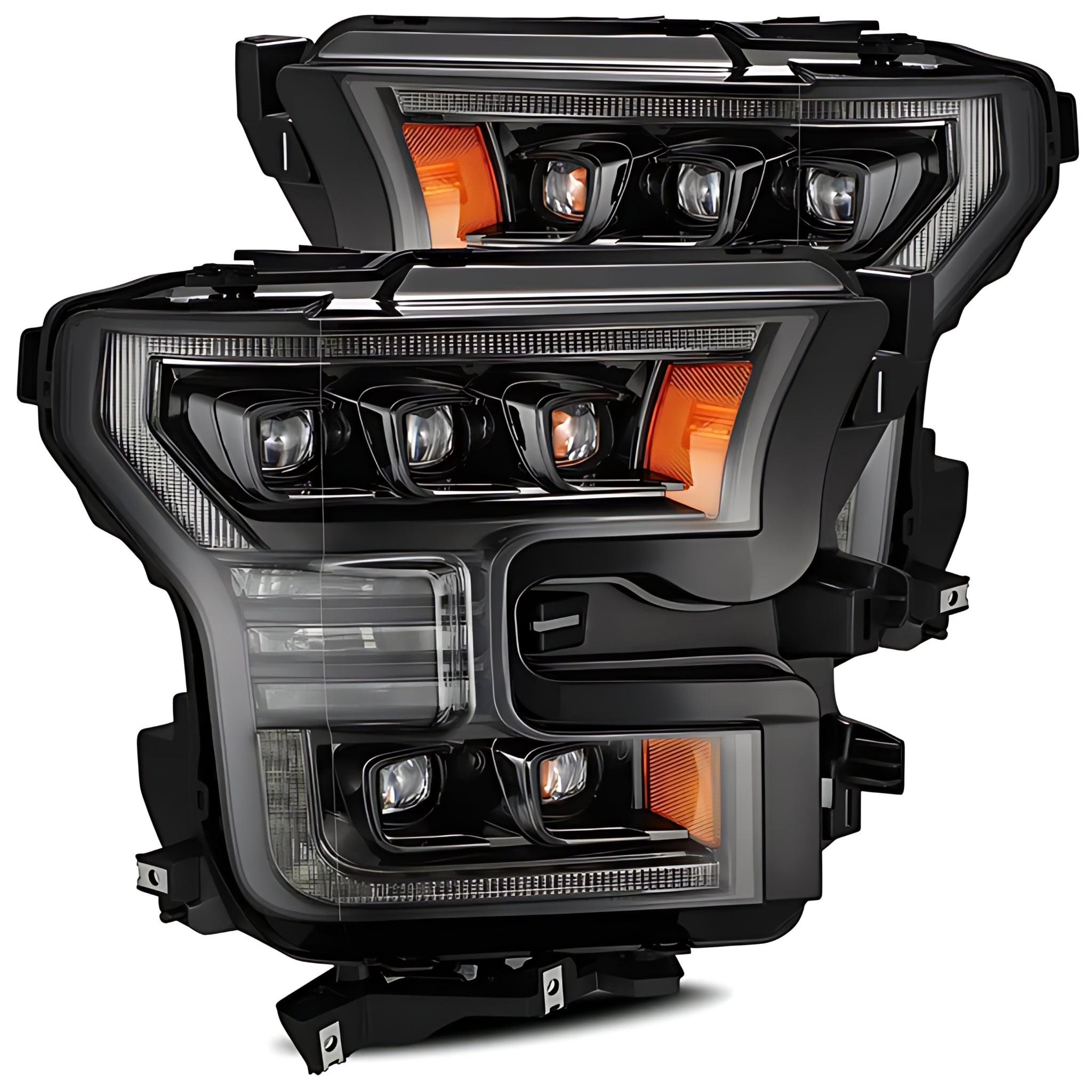 Ford F-150 (2015-2017) / F-150 Raptor (2017-2020) Headlights | Alpharex – Custom Multicolor LED Lighting by RGB Halo Kits