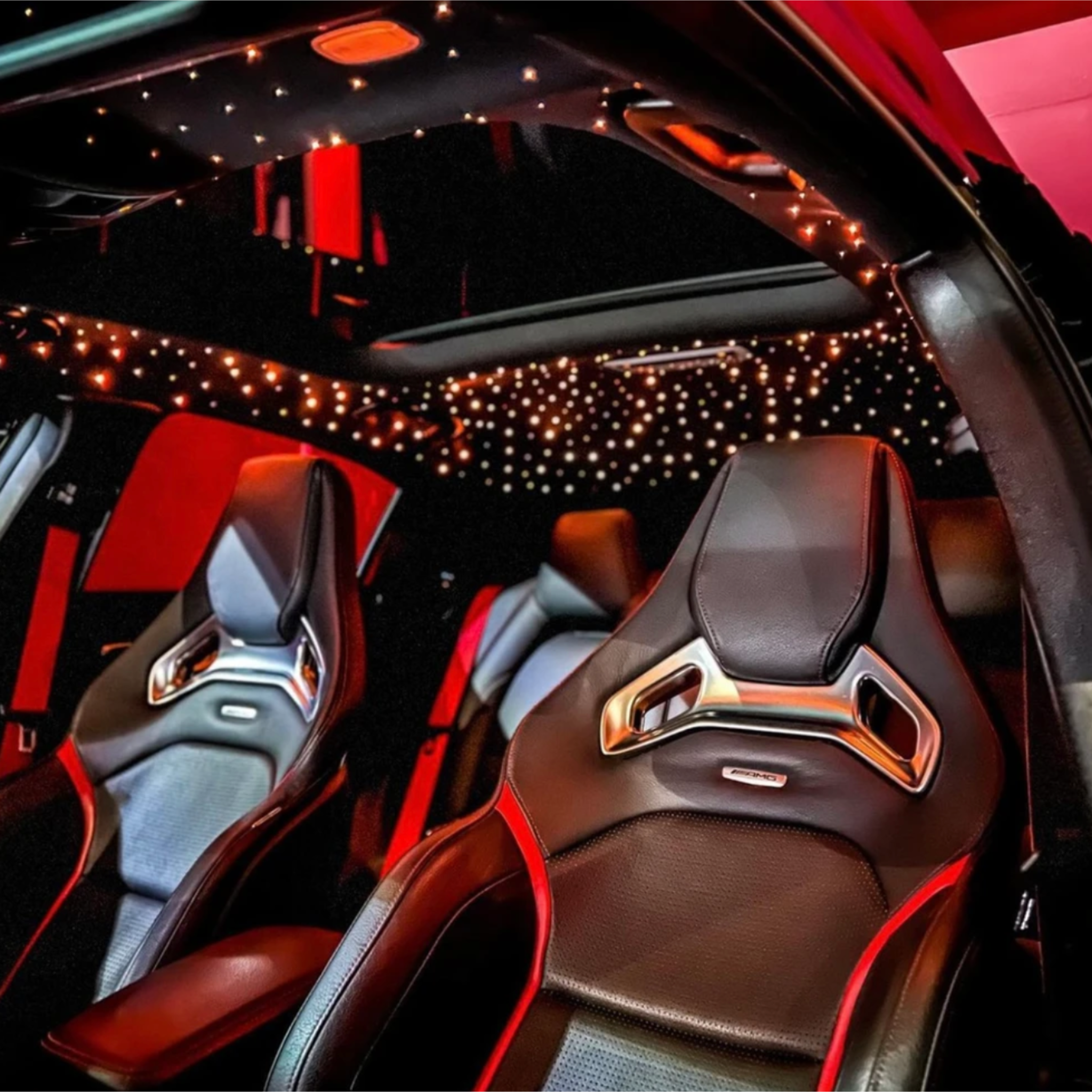 RGBW Multicolor Star Light Headliner Kit | Twinkle Effect | 650 pcs – Custom Multicolor LED Lighting by RGB Halo Kits