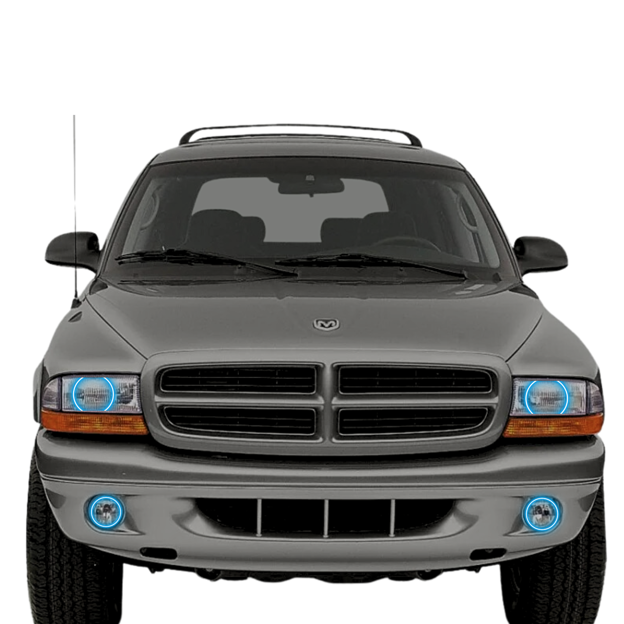 Dodge Durango Multicolor Halo Kit (1998-2003) – Custom Multicolor LED Lighting by RGB Halo Kits