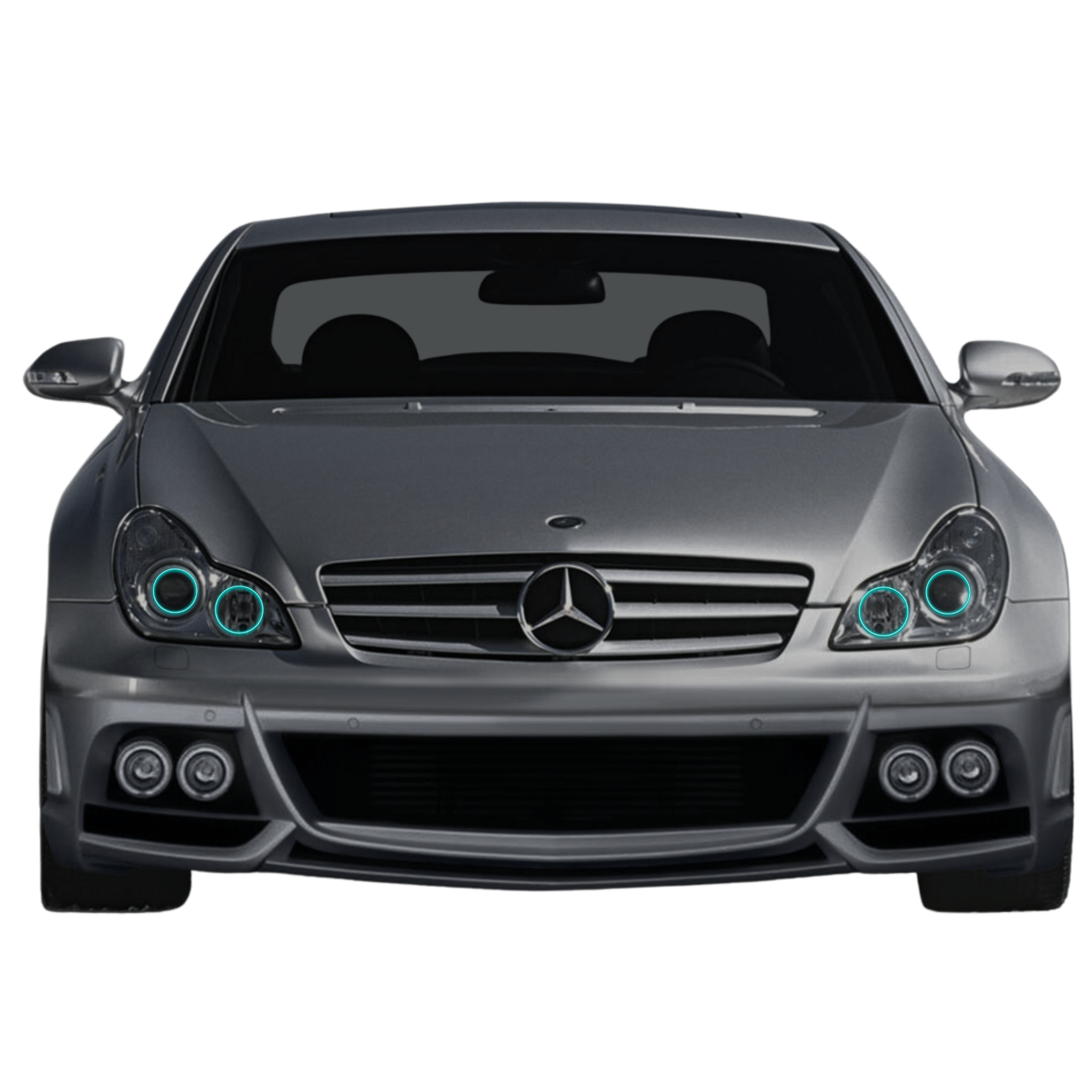 Mercedes CLS W219 Multicolor Halo Kit (2004-2010) – Custom Multicolor LED Lighting by RGB Halo Kits