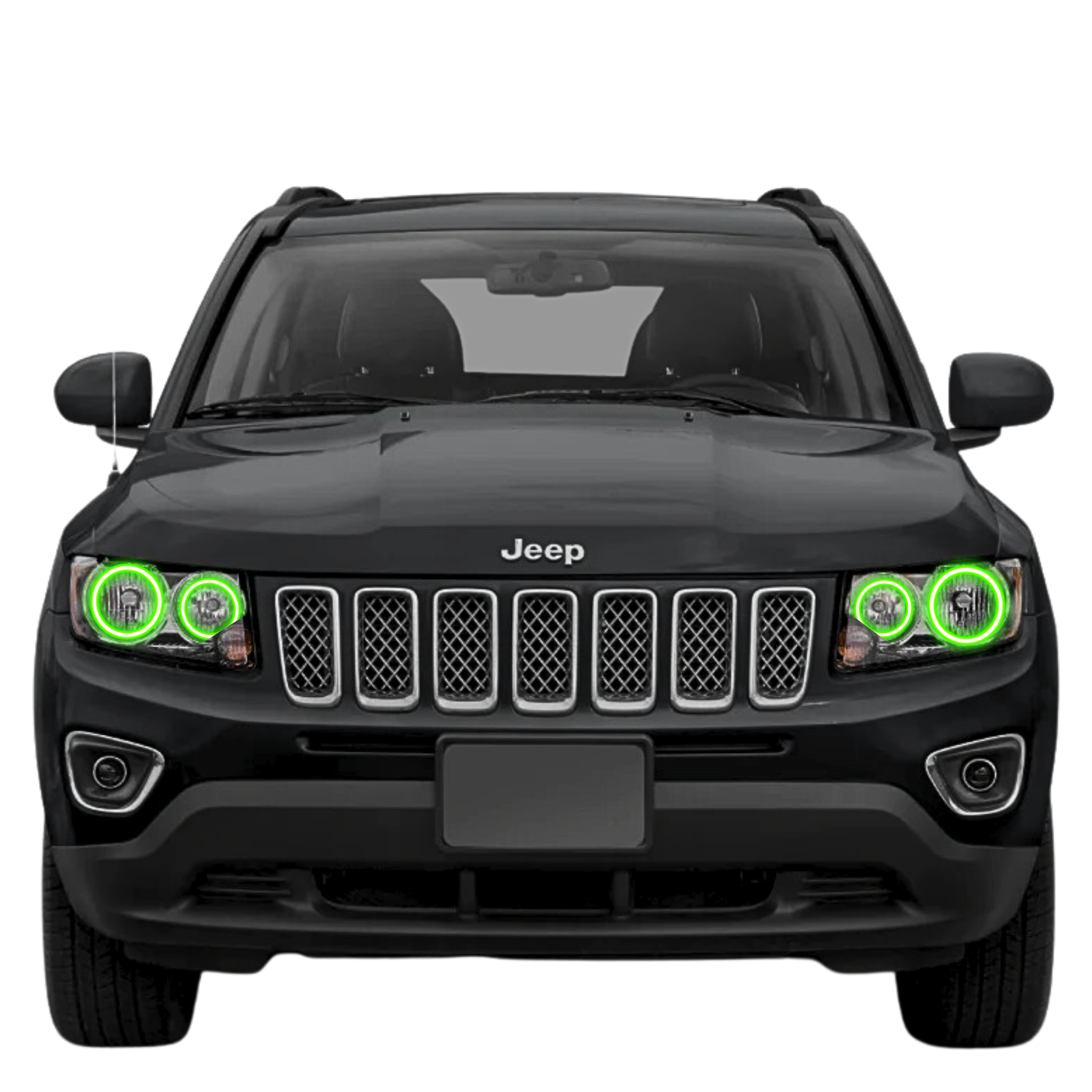 Jeep Compass Multicolor Halo Kit (2011-2016) – Custom Multicolor LED Lighting by RGB Halo Kits