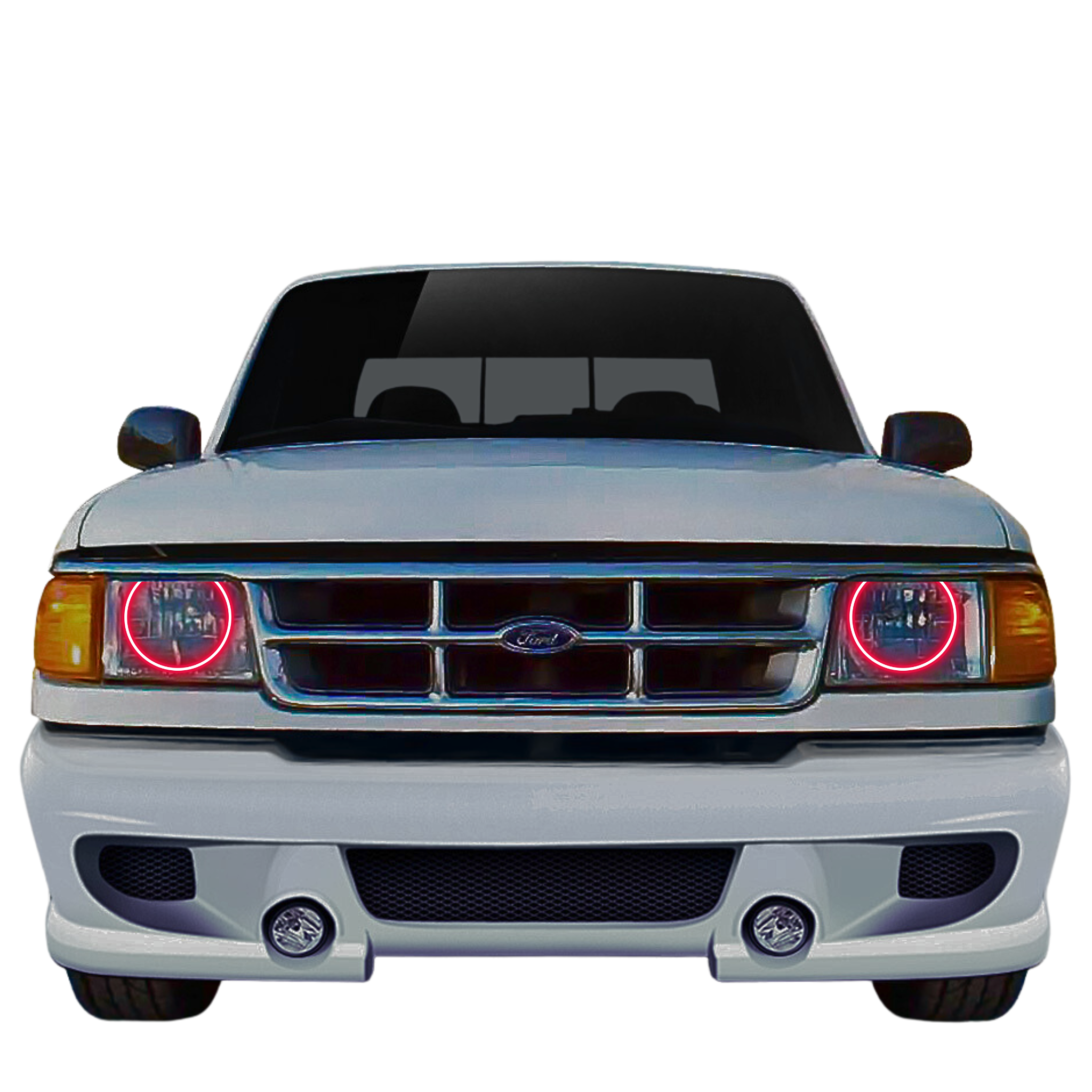 Ford Ranger Multicolor Halo Kit (1993-1997) – Custom Multicolor LED Lighting by RGB Halo Kits