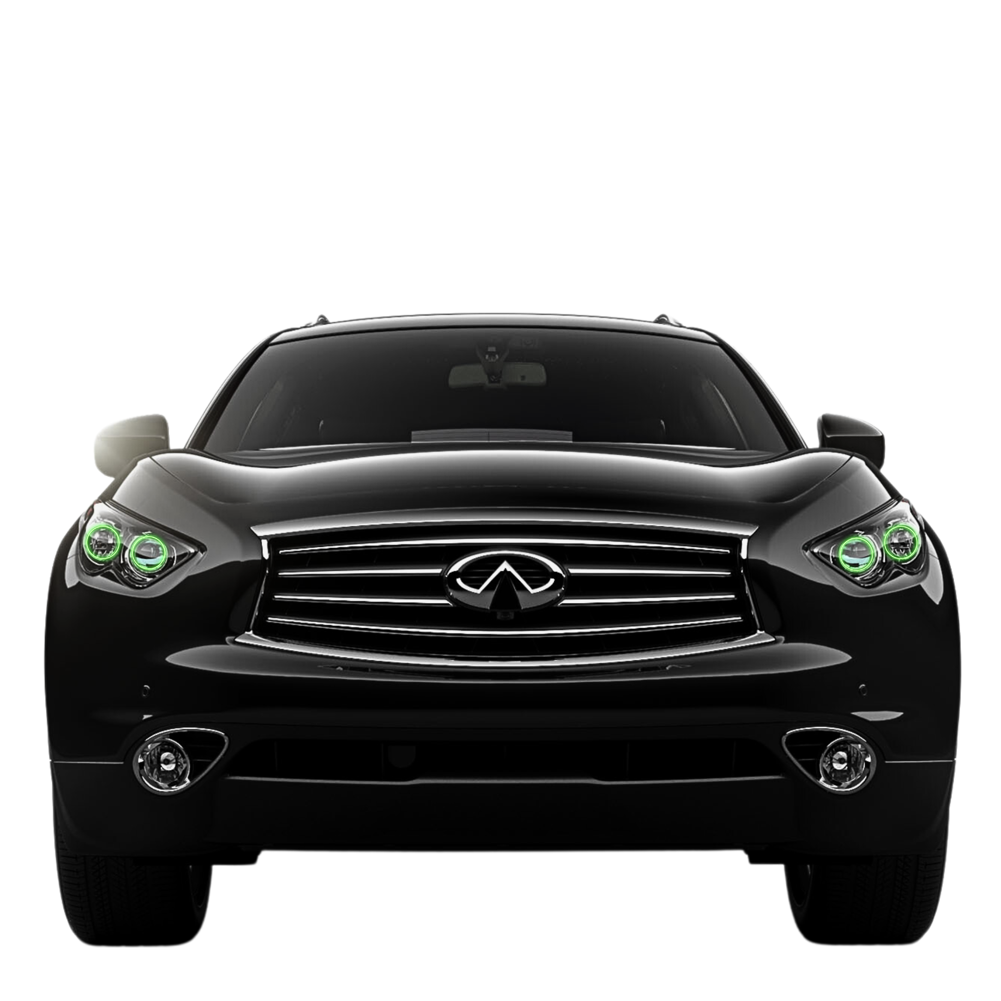 Infiniti QX70 Multicolor Halo Kit (2009-2015) – Custom Multicolor LED Lighting by RGB Halo Kits
