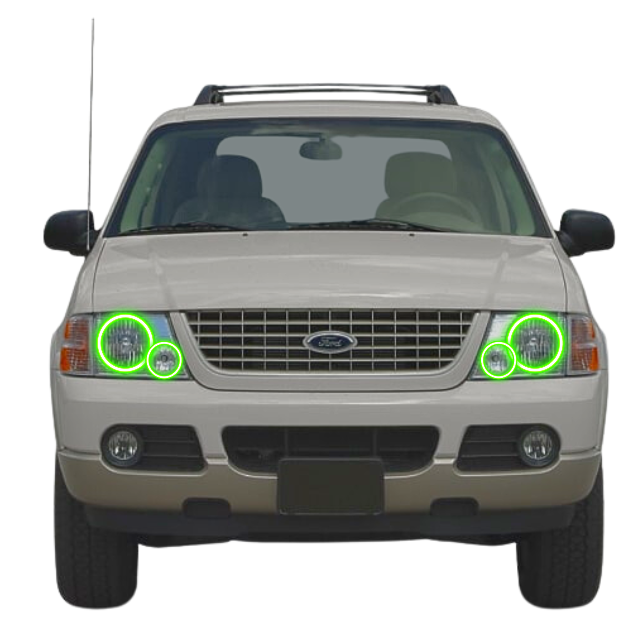 Ford Explorer Multicolor Halo Kit (2002-2005) – Custom Multicolor LED Lighting by RGB Halo Kits