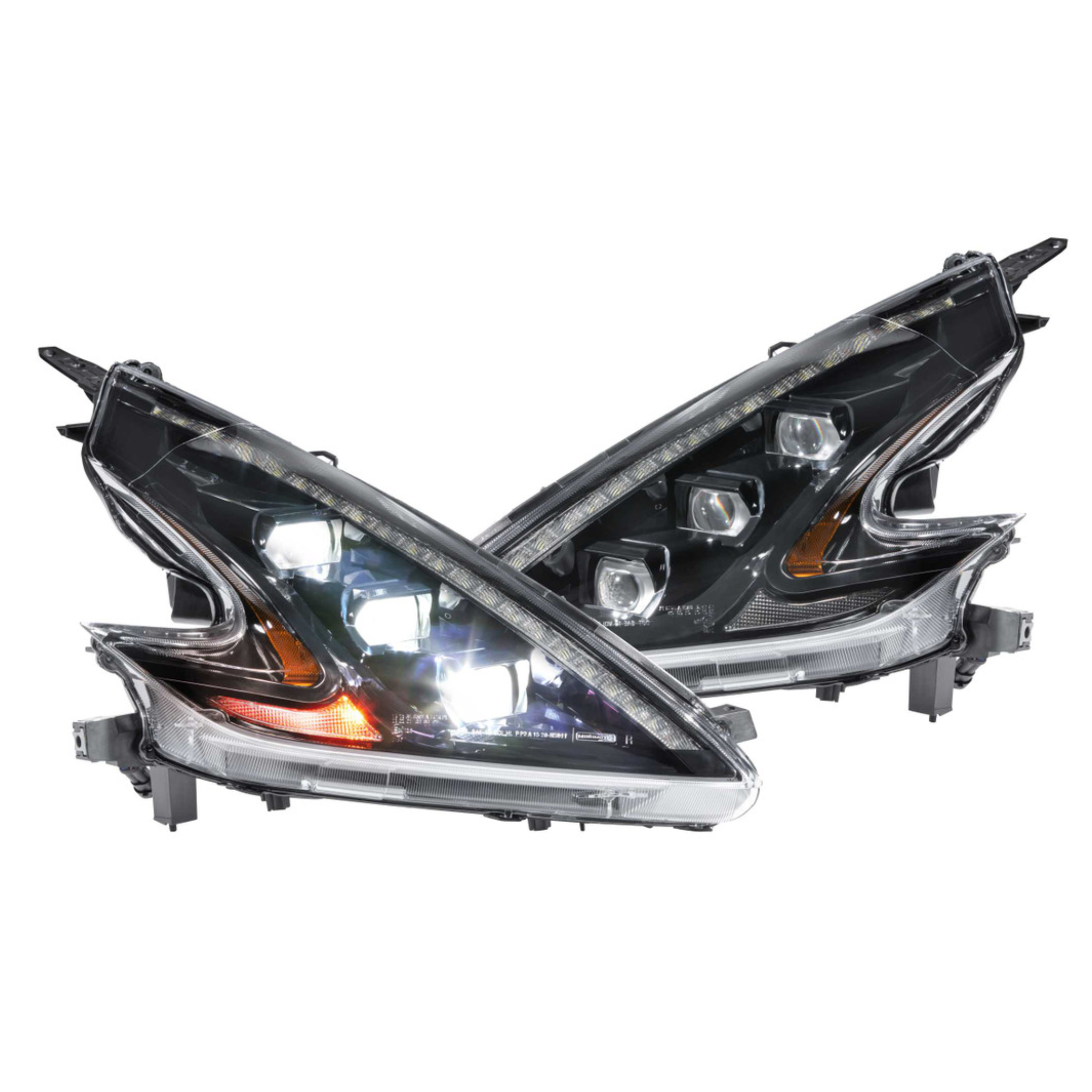 Nissan 370Z: LED HEADLIGHTS (2009 - 2021) | XB – Custom Multicolor LED Lighting by RGB Halo Kits