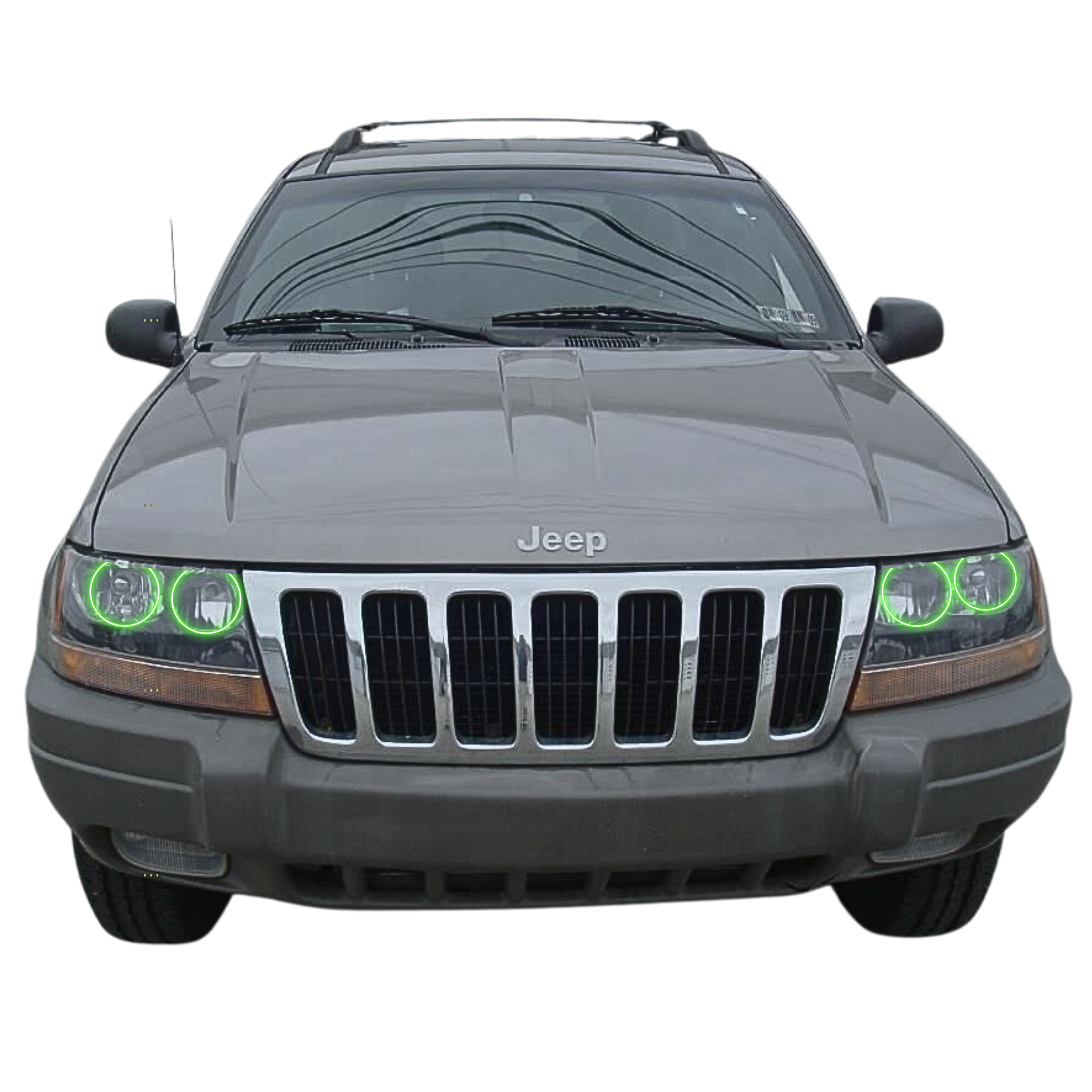 Jeep Grand Cherokee Multicolor Halo Kit (1999-2004) – Custom Multicolor LED Lighting by RGB Halo Kits