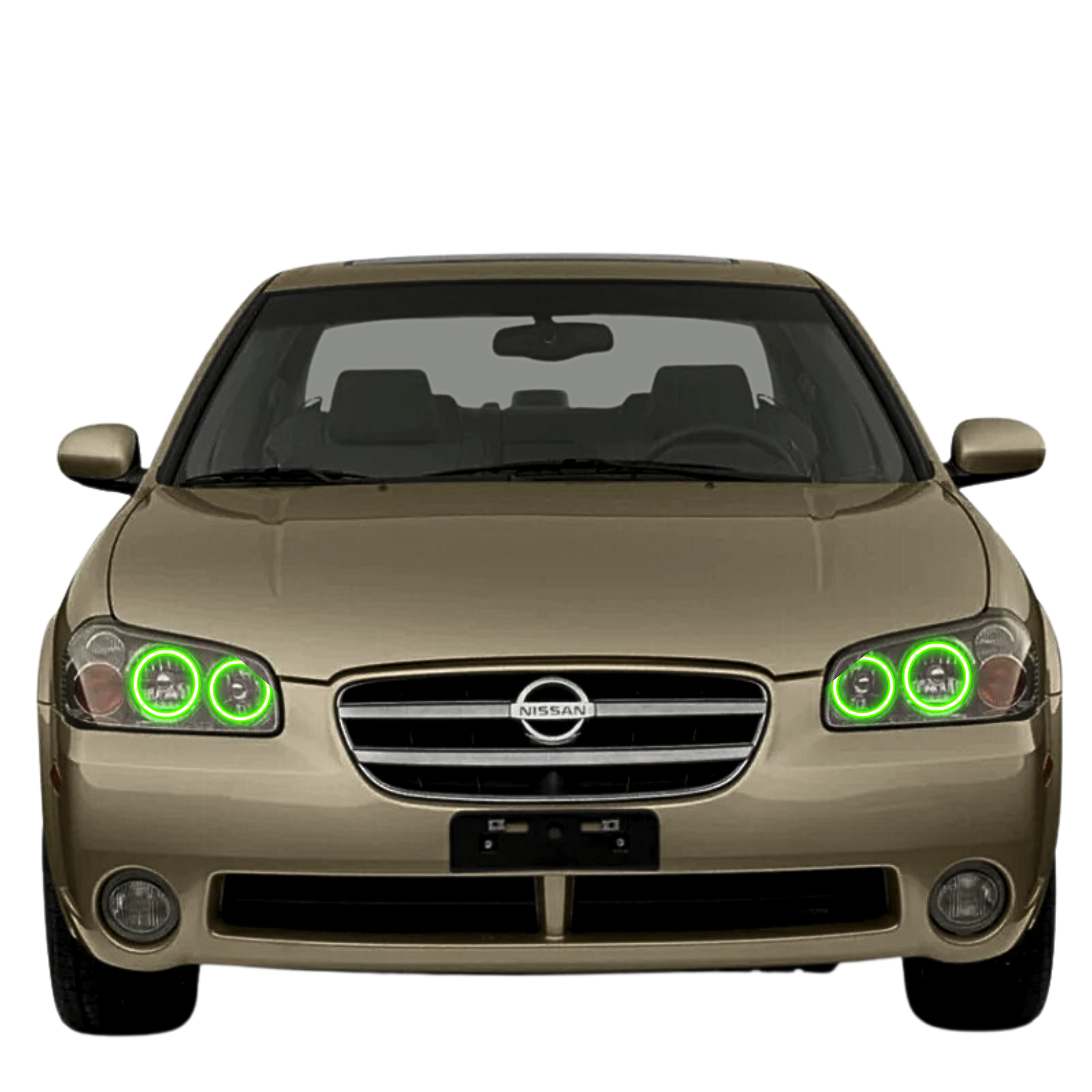 Nissan Maxima Multicolor Halo Kit (2002-2003) – Custom Multicolor LED Lighting by RGB Halo Kits