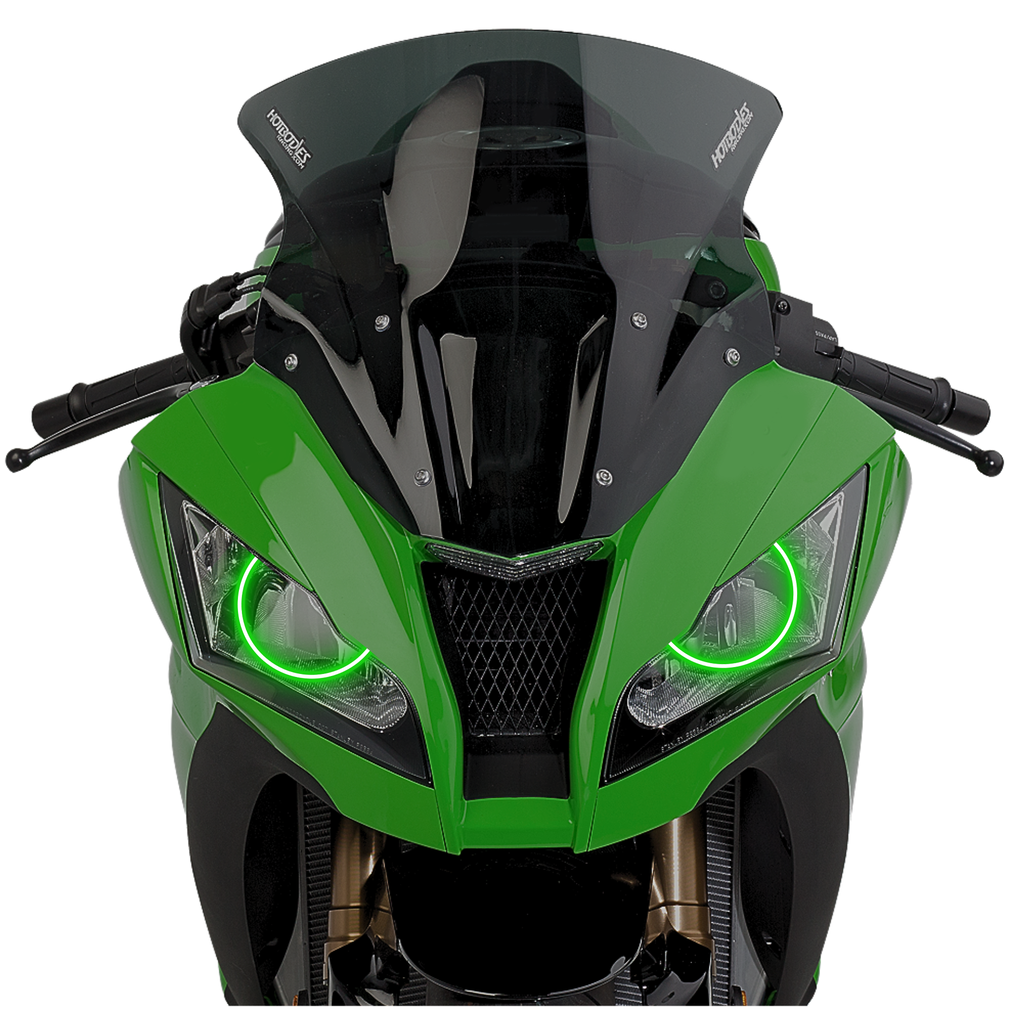 Kawasaki ZX10R Motorcycle Multicolor Halo Kit (2006-2010) – Custom Multicolor LED Lighting by RGB Halo Kits