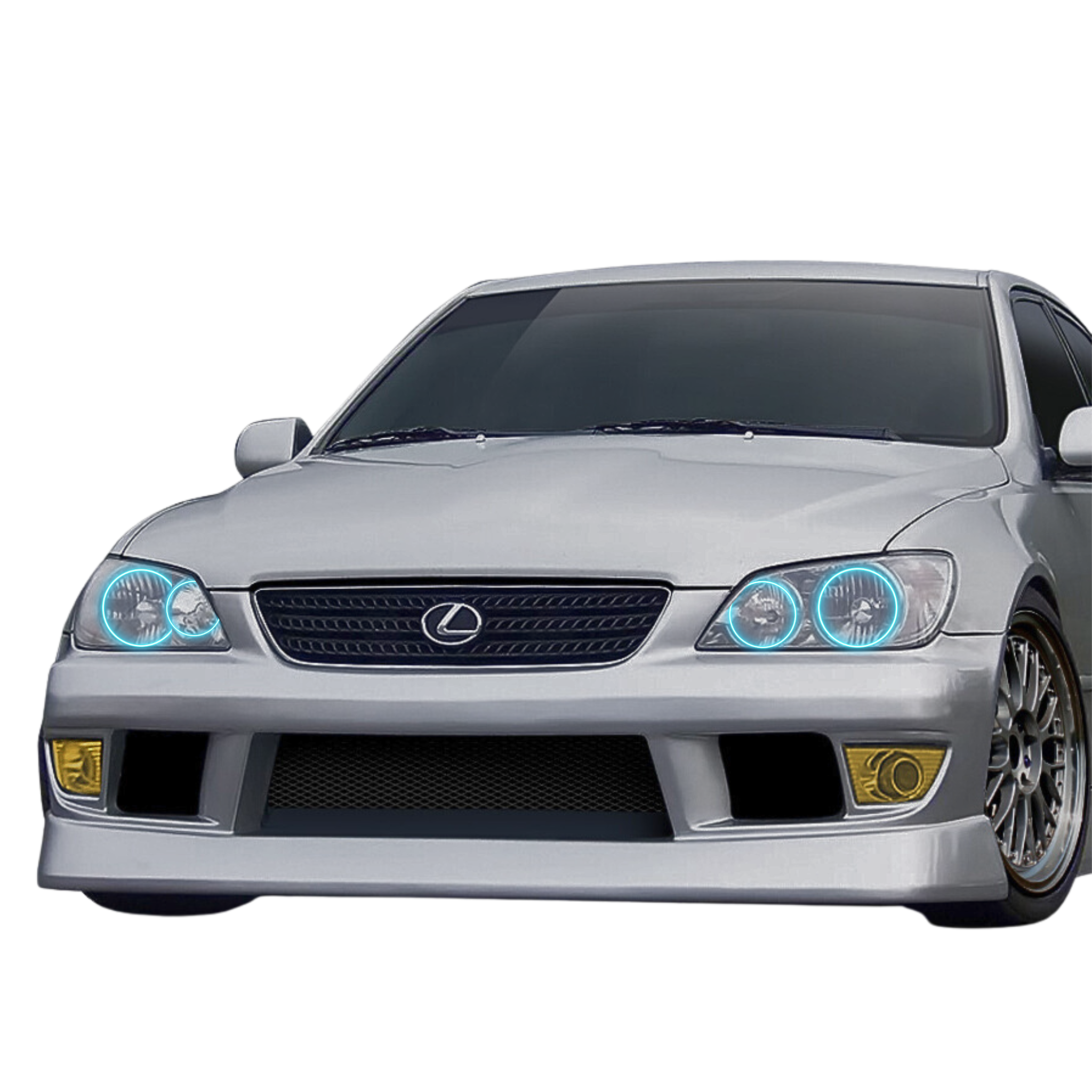 Lexus IS300 Multicolor Halo Kit (2001-2005) – Custom Multicolor LED Lighting by RGB Halo Kits