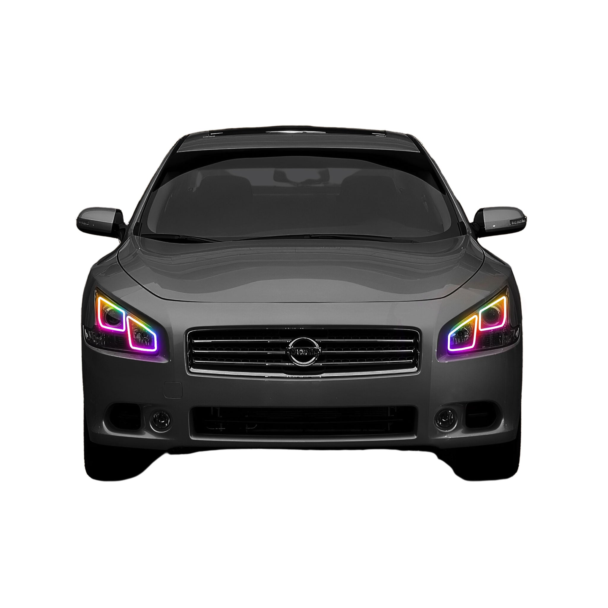 Nissan Maxima outline Multicolor Flow Series Halo Kit (2009-2014) – Custom Multicolor LED Lighting by RGB Halo Kits