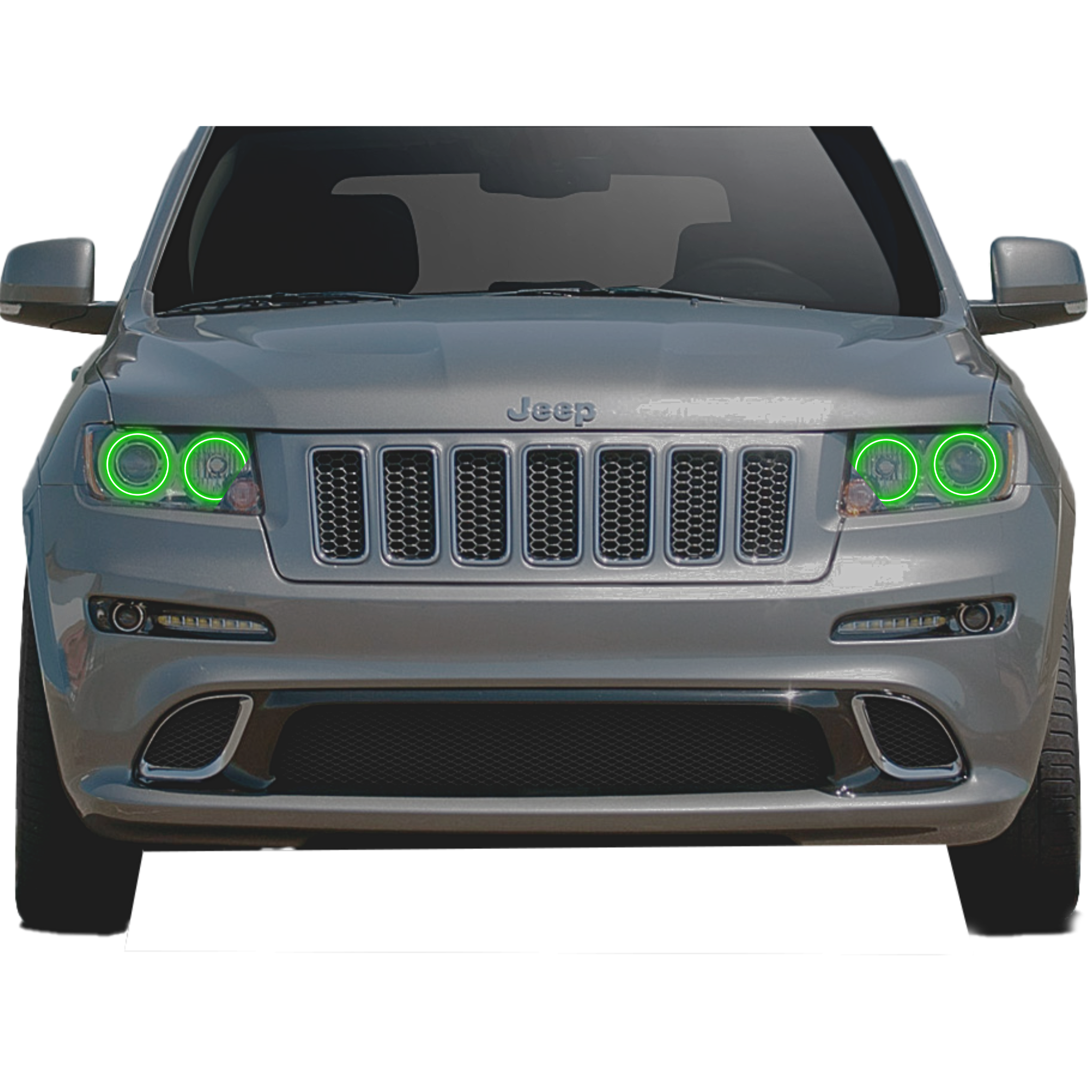 Jeep Grand Cherokee Multicolor Halo Kit (2011-2013) – Custom Multicolor LED Lighting by RGB Halo Kits