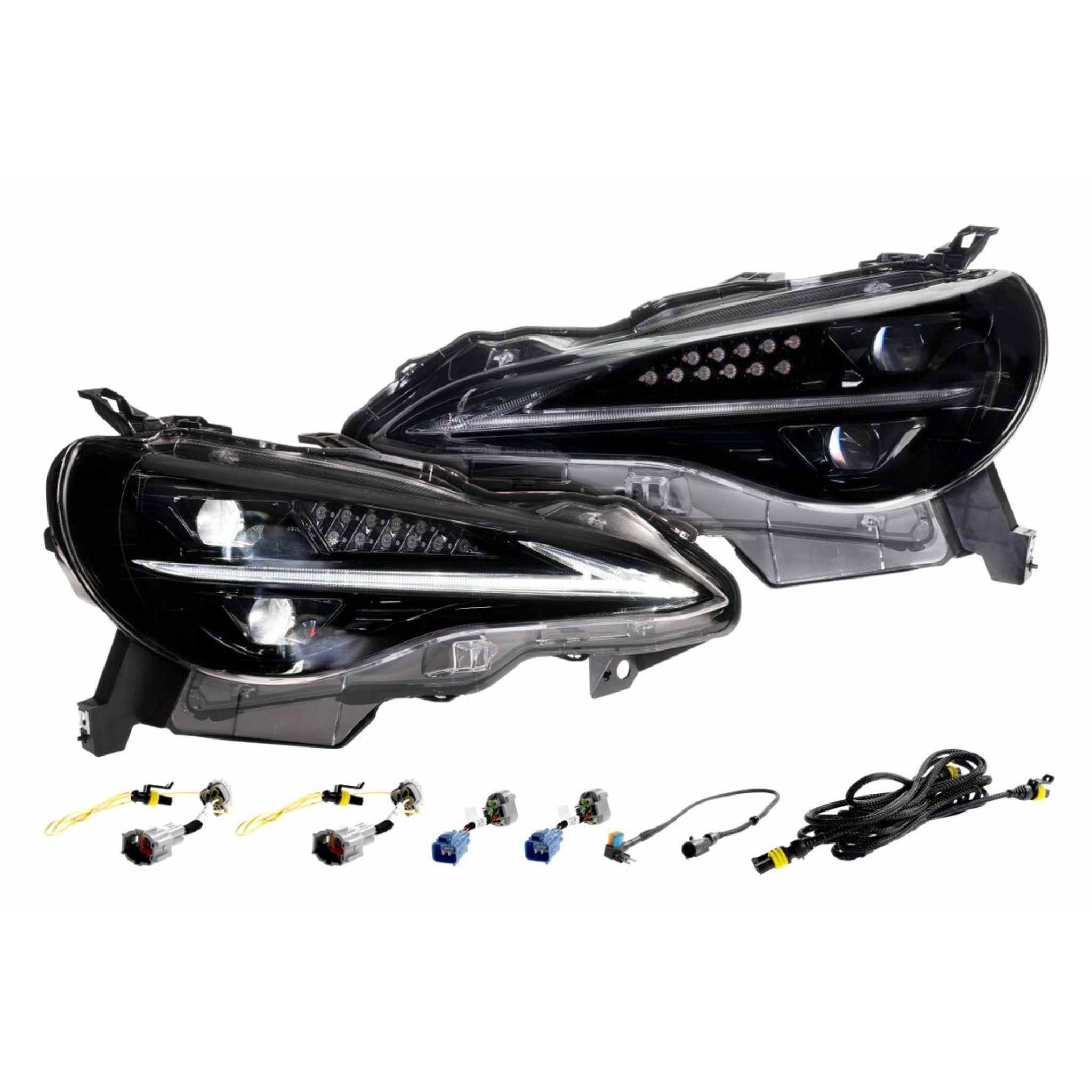 FR-S / BRZ / GT86: LED Gen II Headlights (2012 - 2020) | XB – Custom Multicolor LED Lighting by RGB Halo Kits