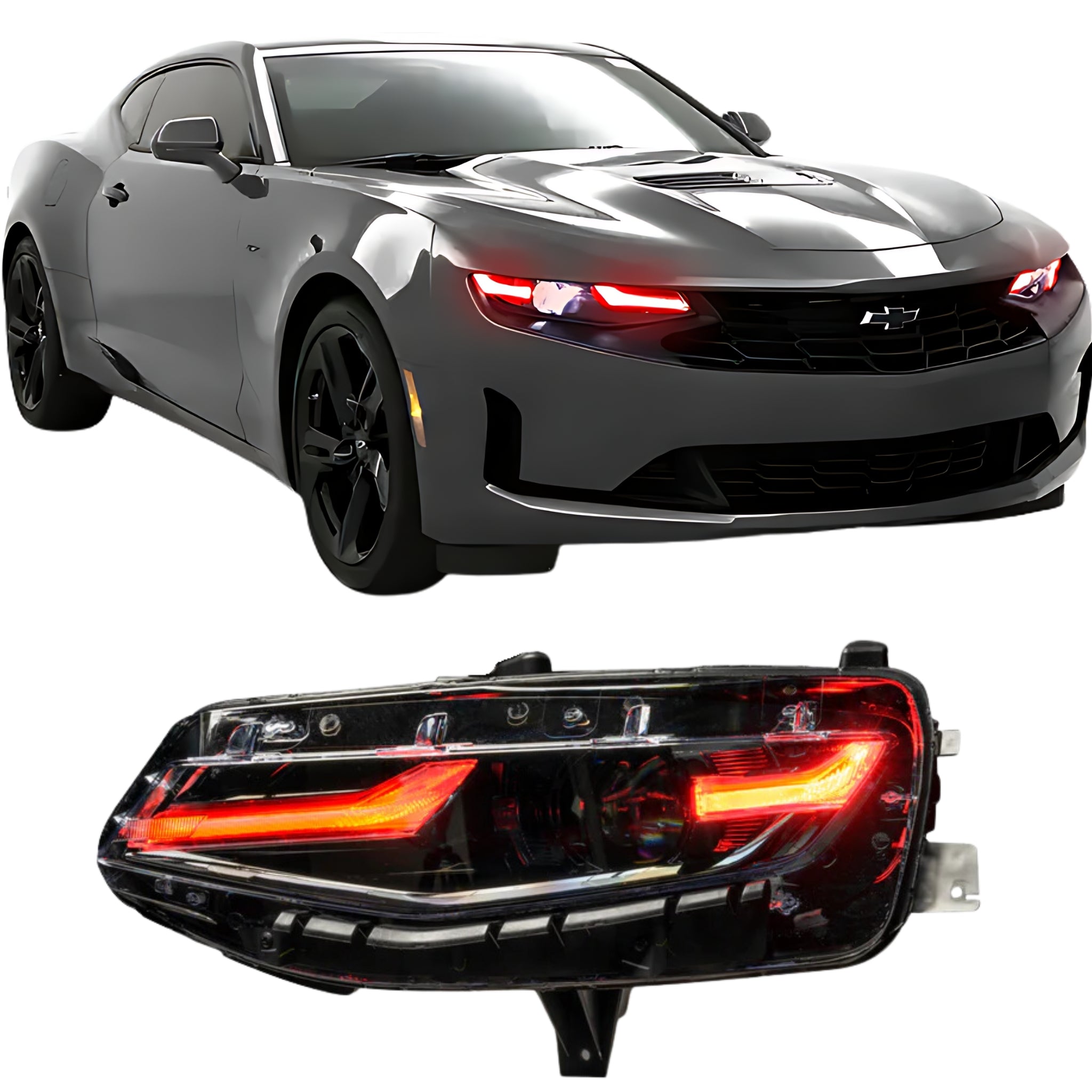 Chevrolet Camaro LS/LT RGBW DRL Boards (2019-2021) – Custom Multicolor LED Lighting by RGB Halo Kits