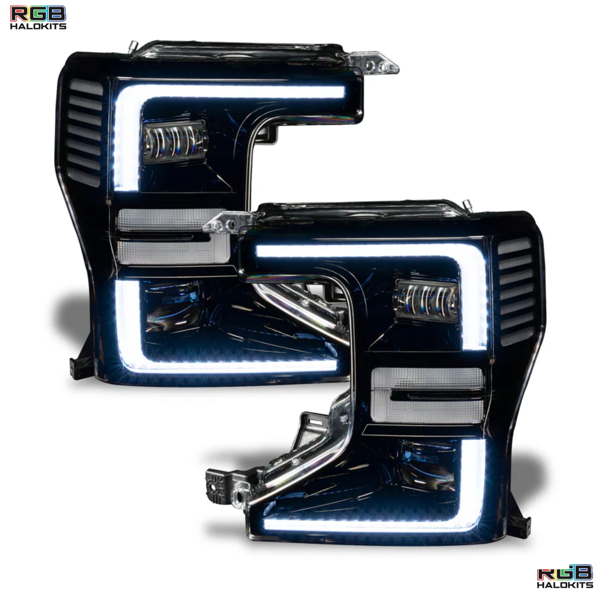 Ford F-250/350 Super Duty Multicolor Flow DRL Boards (2020-2022)