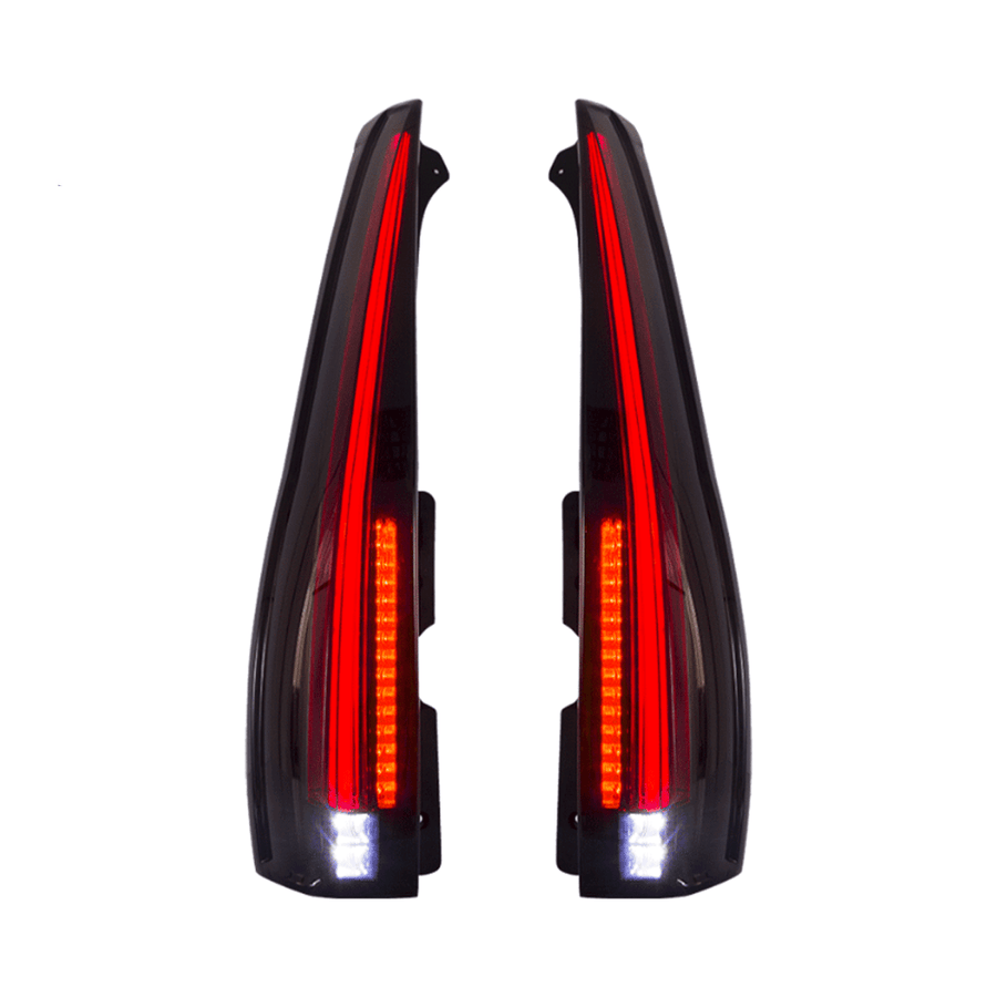 Cadillac Escalade LED Tail Lights (2007-2014) – Custom Multicolor LED Lighting by RGB Halo Kits