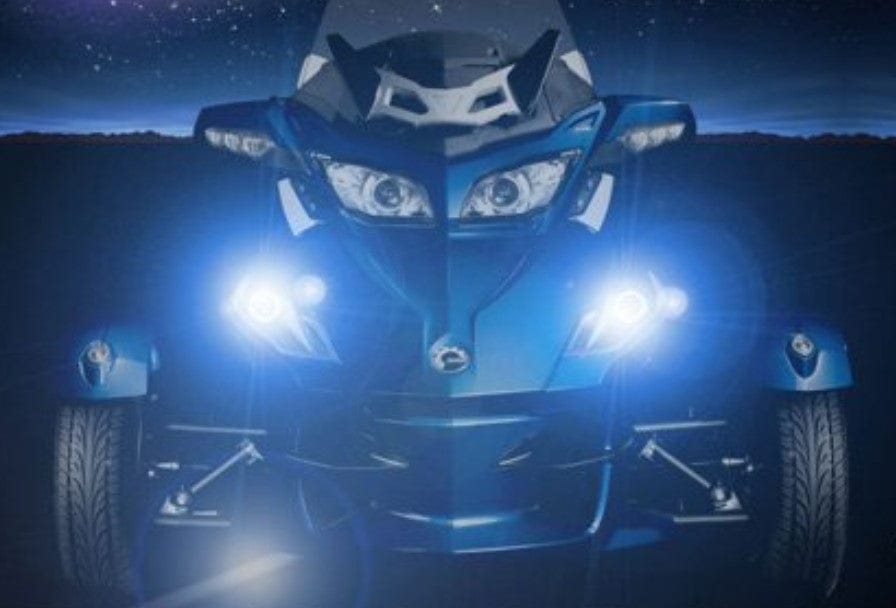 Can-Am Spyder Waterproof Multicolor Halo Kit (2008-2010) – Custom Multicolor LED Lighting by RGB Halo Kits