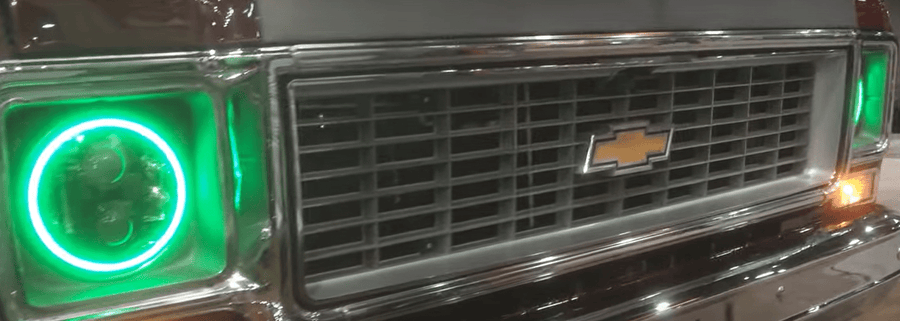 Chevrolet C10 Truck Multicolor Halo Kit (1988-2002) – Custom Multicolor LED Lighting by RGB Halo Kits