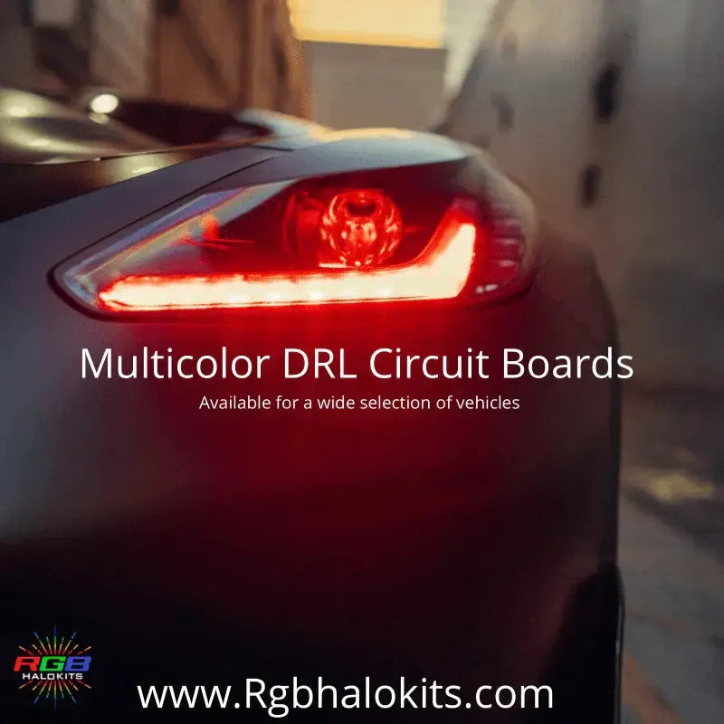 Chevrolet Corvette Multicolor DRL Boards (2014-2019) – Custom Multicolor LED Lighting by RGB Halo Kits