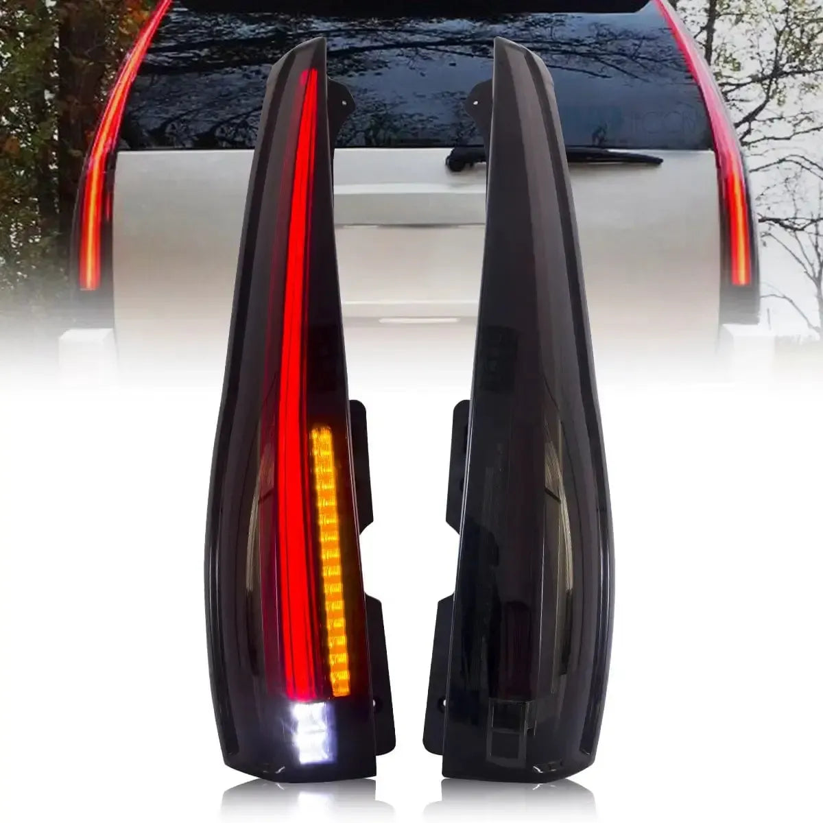 Chevrolet Suburban | Tahoe | GMC Yukon | LED Tail Lights (2007-2014) – Custom Multicolor LED Lighting by RGB Halo Kits