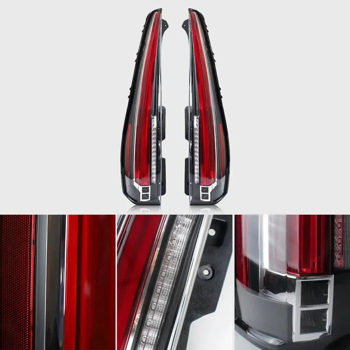 Chevrolet Suburban | Tahoe | GMC Yukon | LED Tail Lights (2007-2014) – Custom Multicolor LED Lighting by RGB Halo Kits