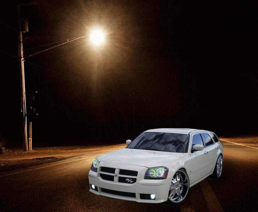 Dodge Magnum Multicolor Halo Kit (2005-2007) – Custom Multicolor LED Lighting by RGB Halo Kits