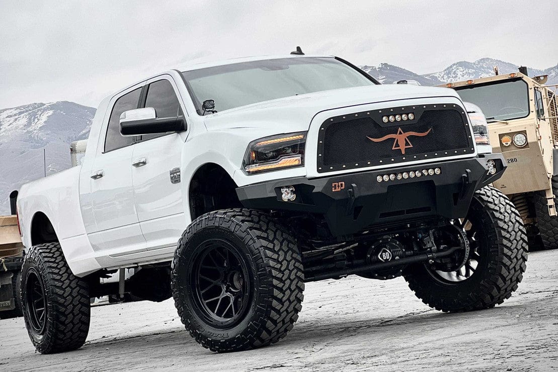 Dodge Ram: XB LED Headlights (2009 - 2018) – Custom Multicolor LED Lighting by RGB Halo Kits
