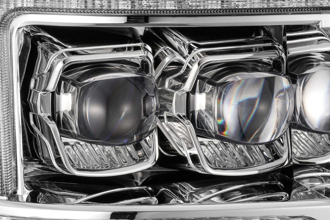FORD SUPER DUTY (11-16): ALPHAREX NOVA HEADLIGHTS – Custom Multicolor LED Lighting by RGB Halo Kits