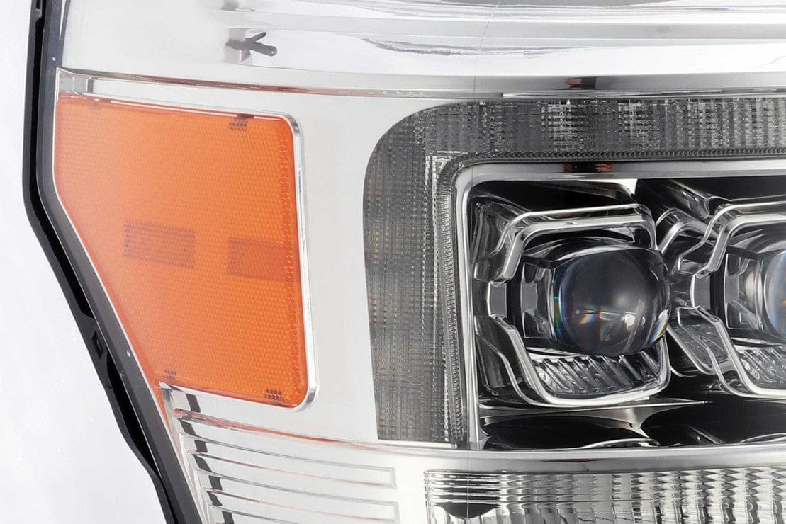 FORD SUPER DUTY (11-16): ALPHAREX NOVA HEADLIGHTS – Custom Multicolor LED Lighting by RGB Halo Kits