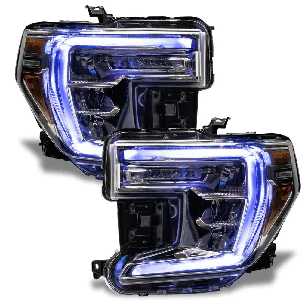 GMC Sierra 1500 Multicolor RGBW DRL Boards (2019-2022) – Custom Multicolor LED Lighting by RGB Halo Kits